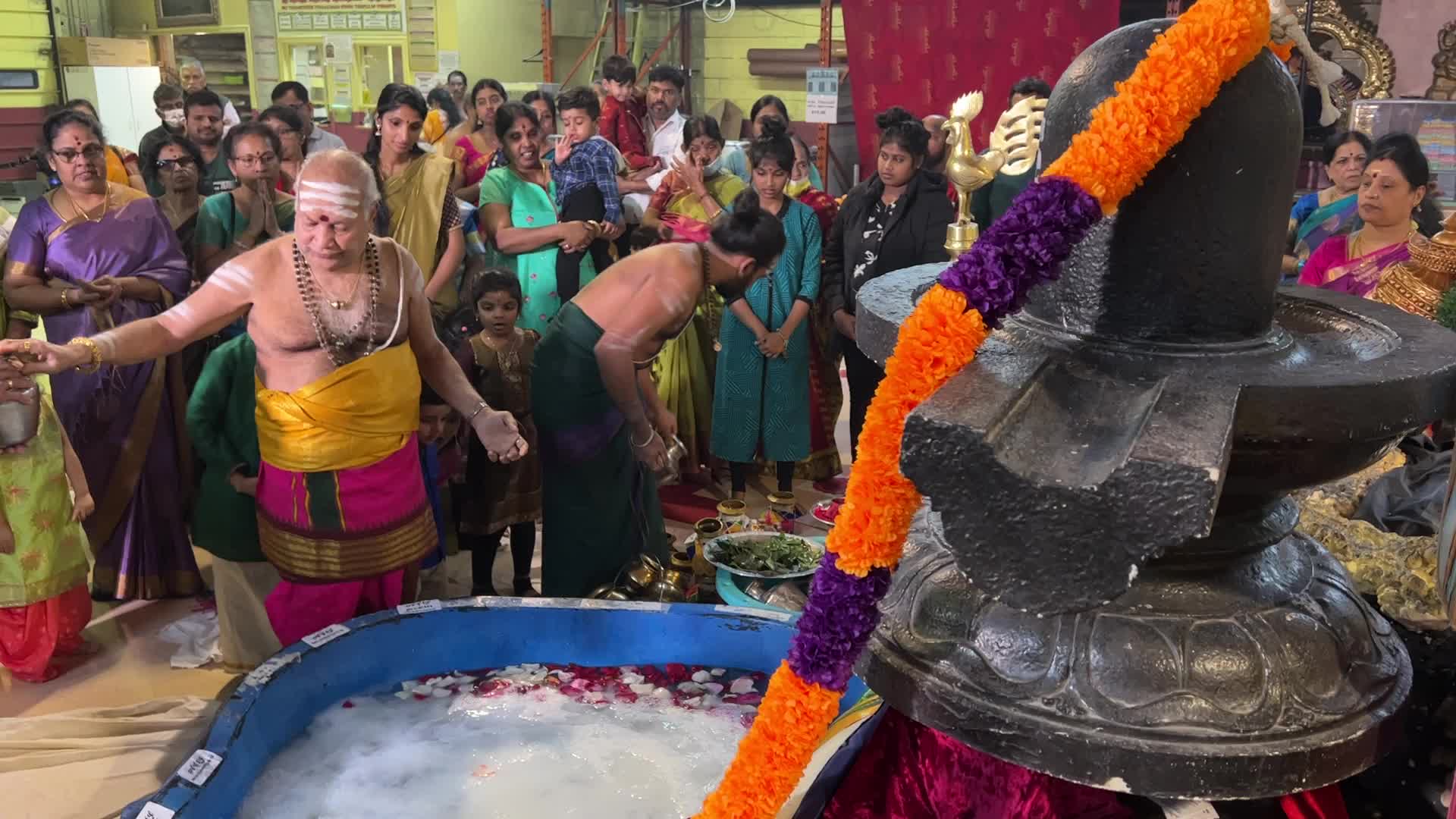 Tamil Hindus Celebrate Maha Shivratri