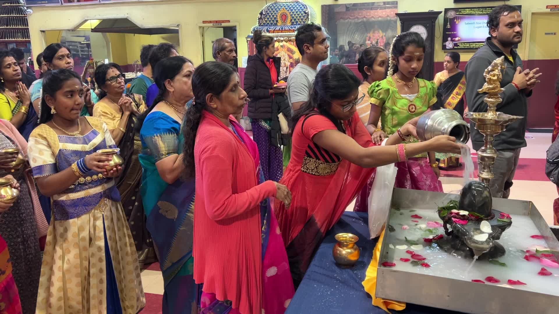 Tamil Hindus Celebrate Maha Shivratri