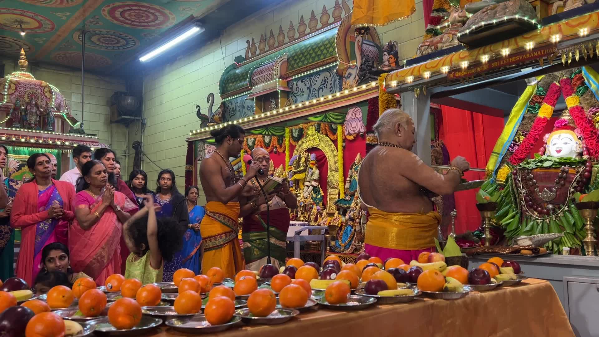 Tamil Hindus Celebrate Maha Shivratri