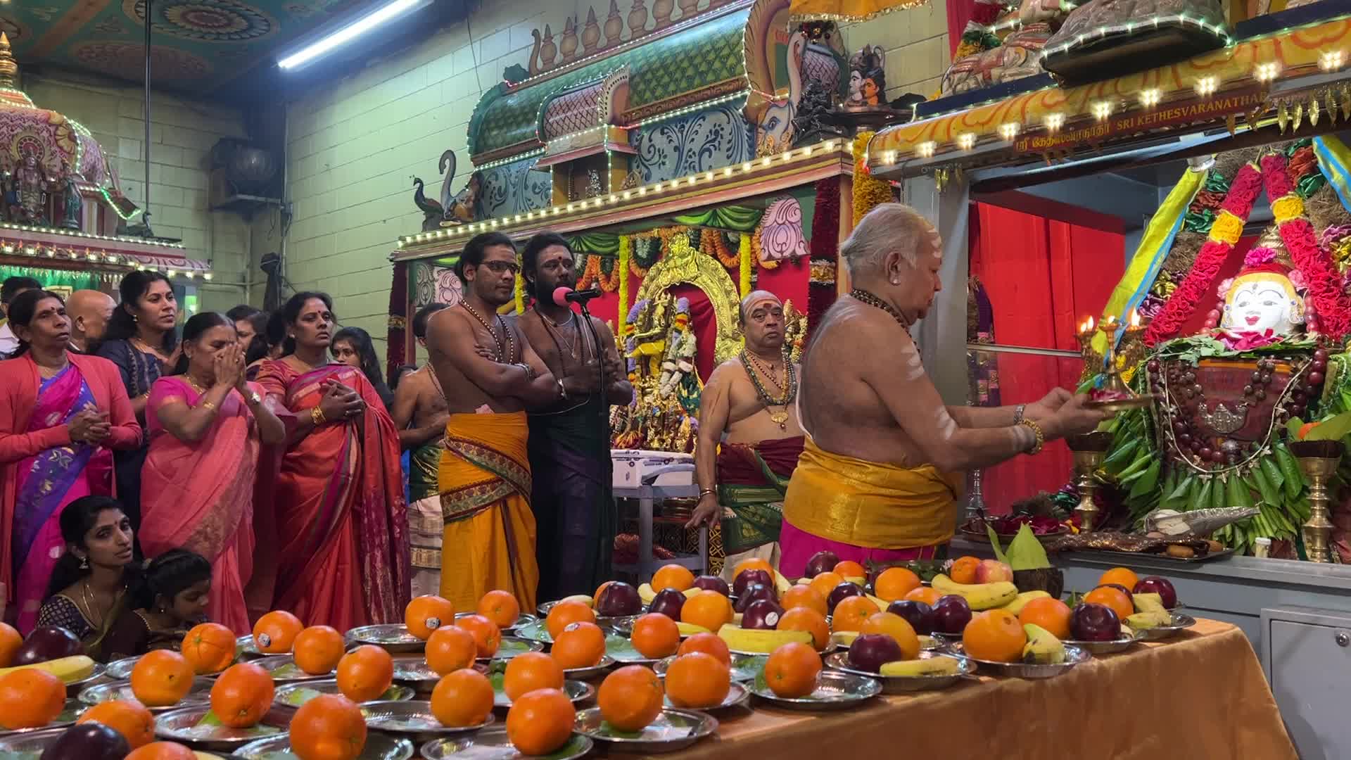 Tamil Hindus Celebrate Maha Shivratri