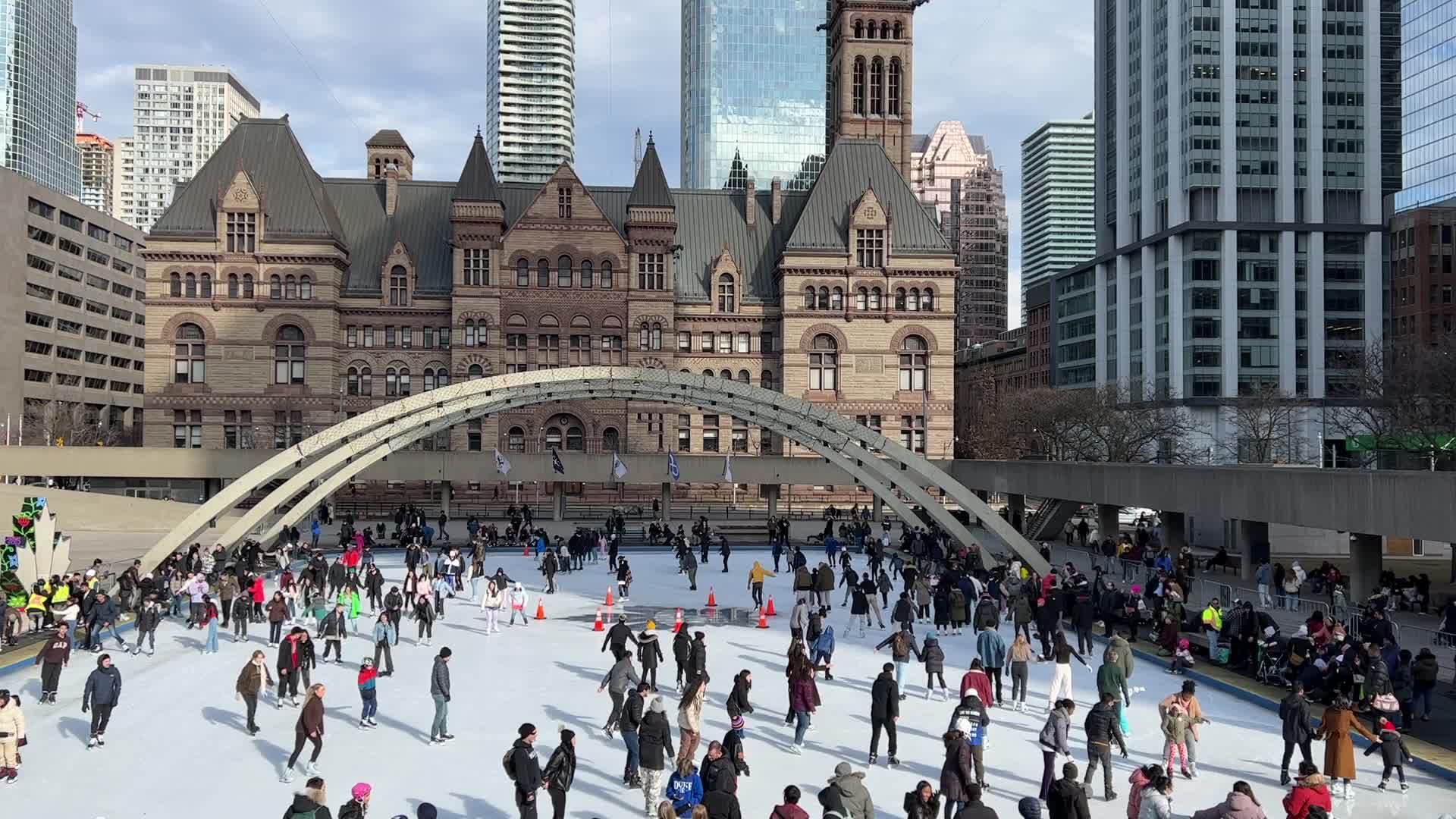 Winter in Toronto, Canada