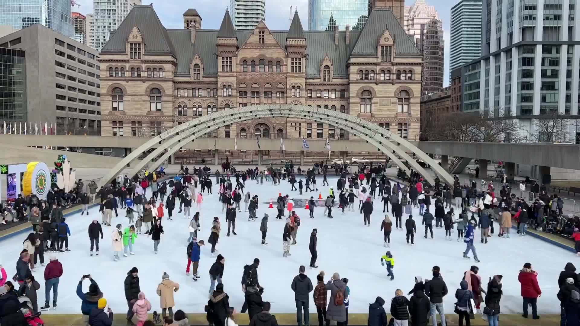 Winter in Toronto, Canada