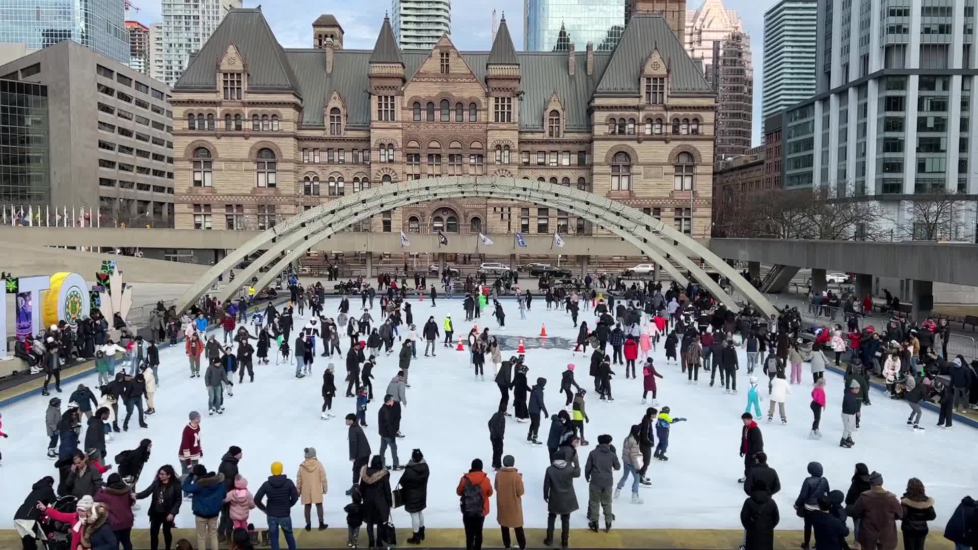 Winter in Toronto, Canada