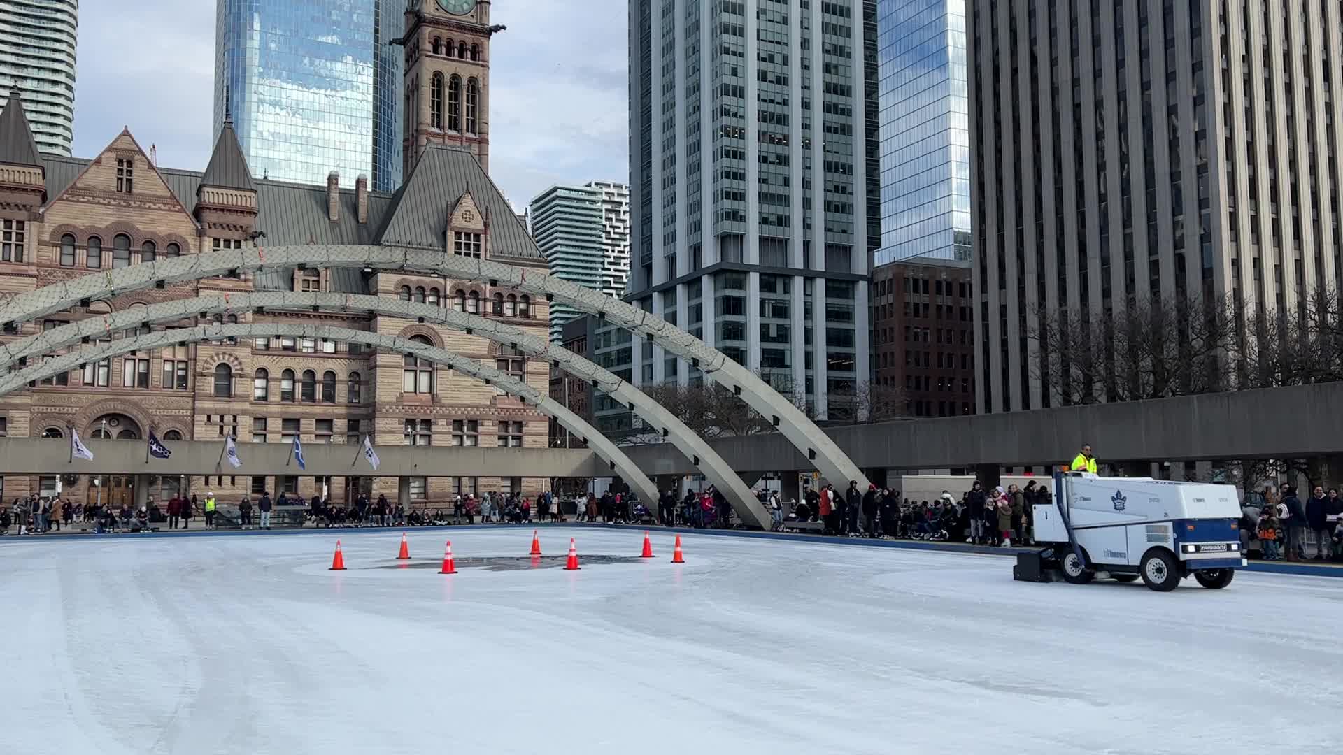Winter in Toronto, Canada