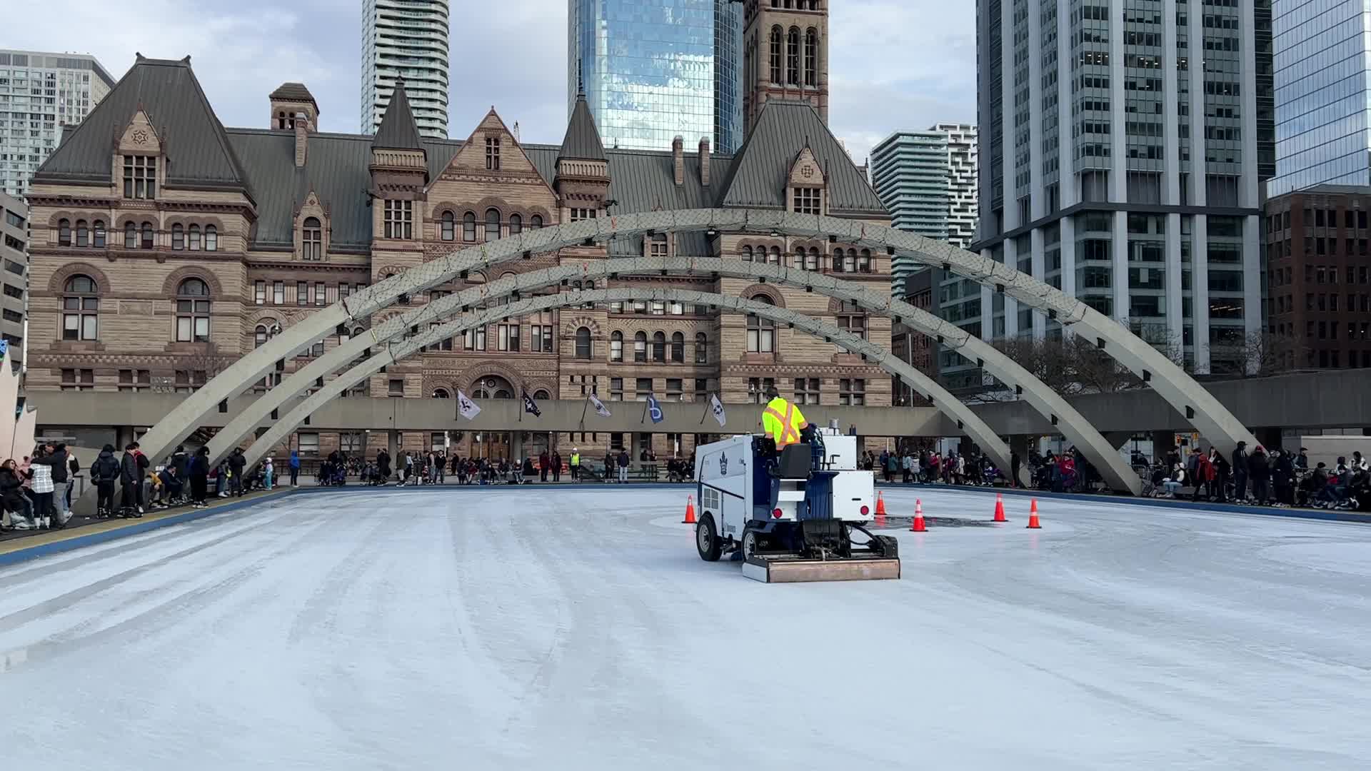 Winter in Toronto, Canada
