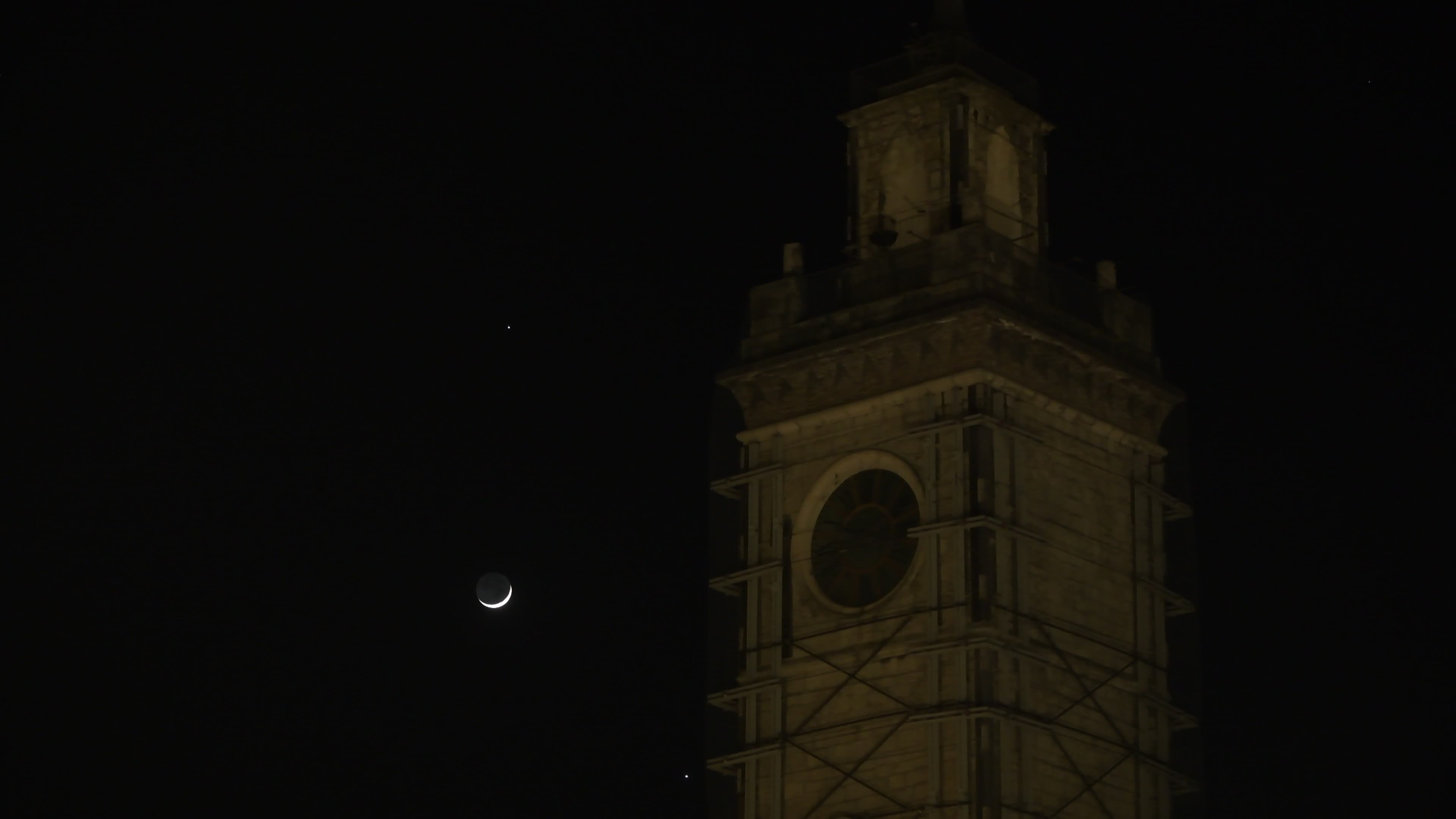 Moon Jupiter Venus Conjunction