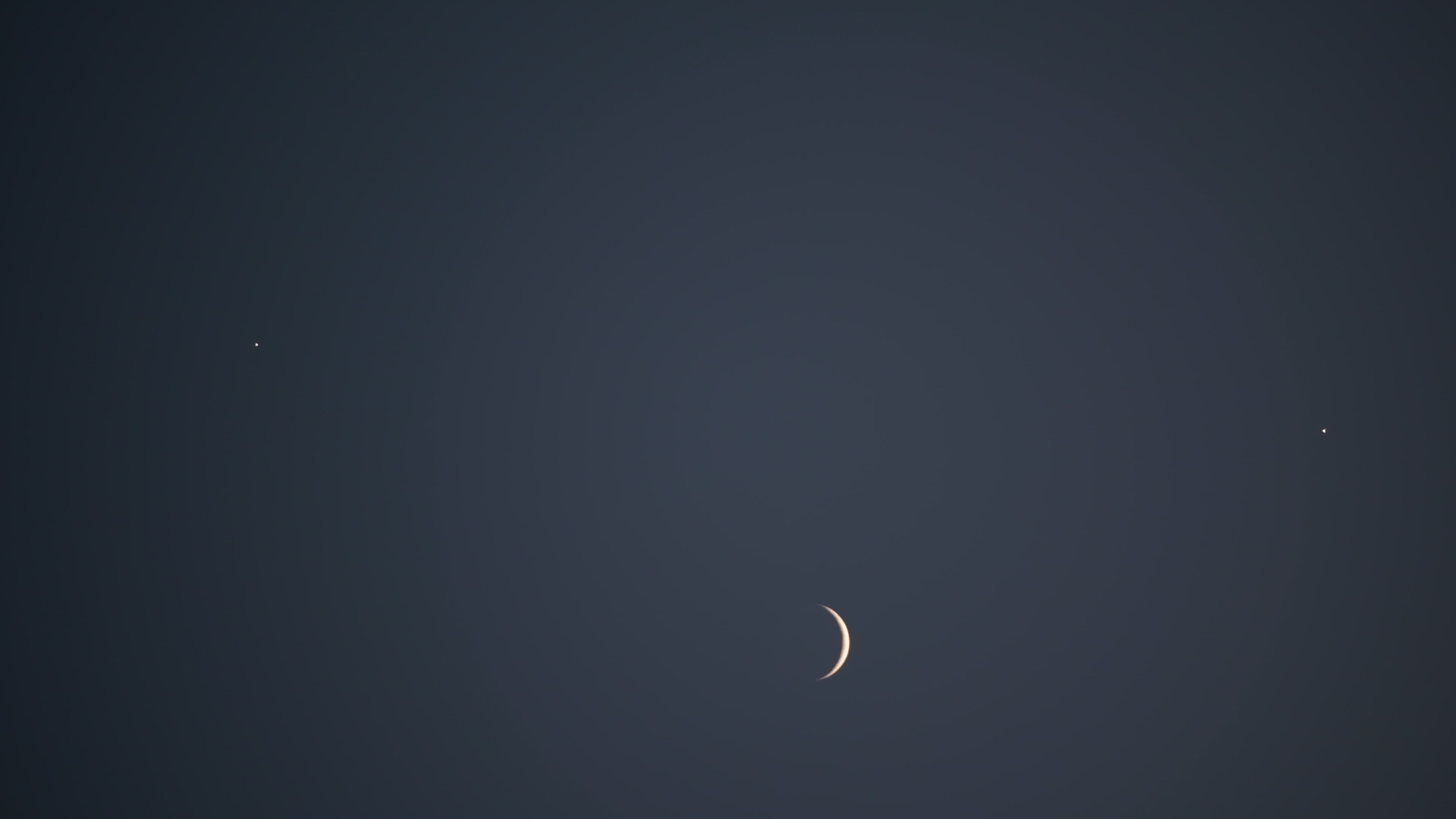 Moon Jupiter Venus Conjunction