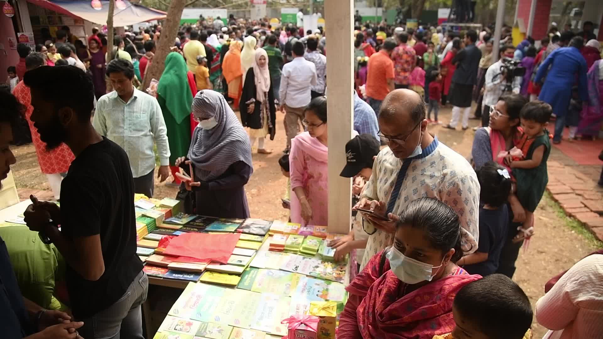 Book fair in Dhaka