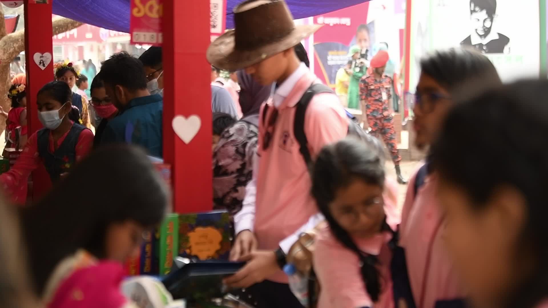 Book fair in Dhaka