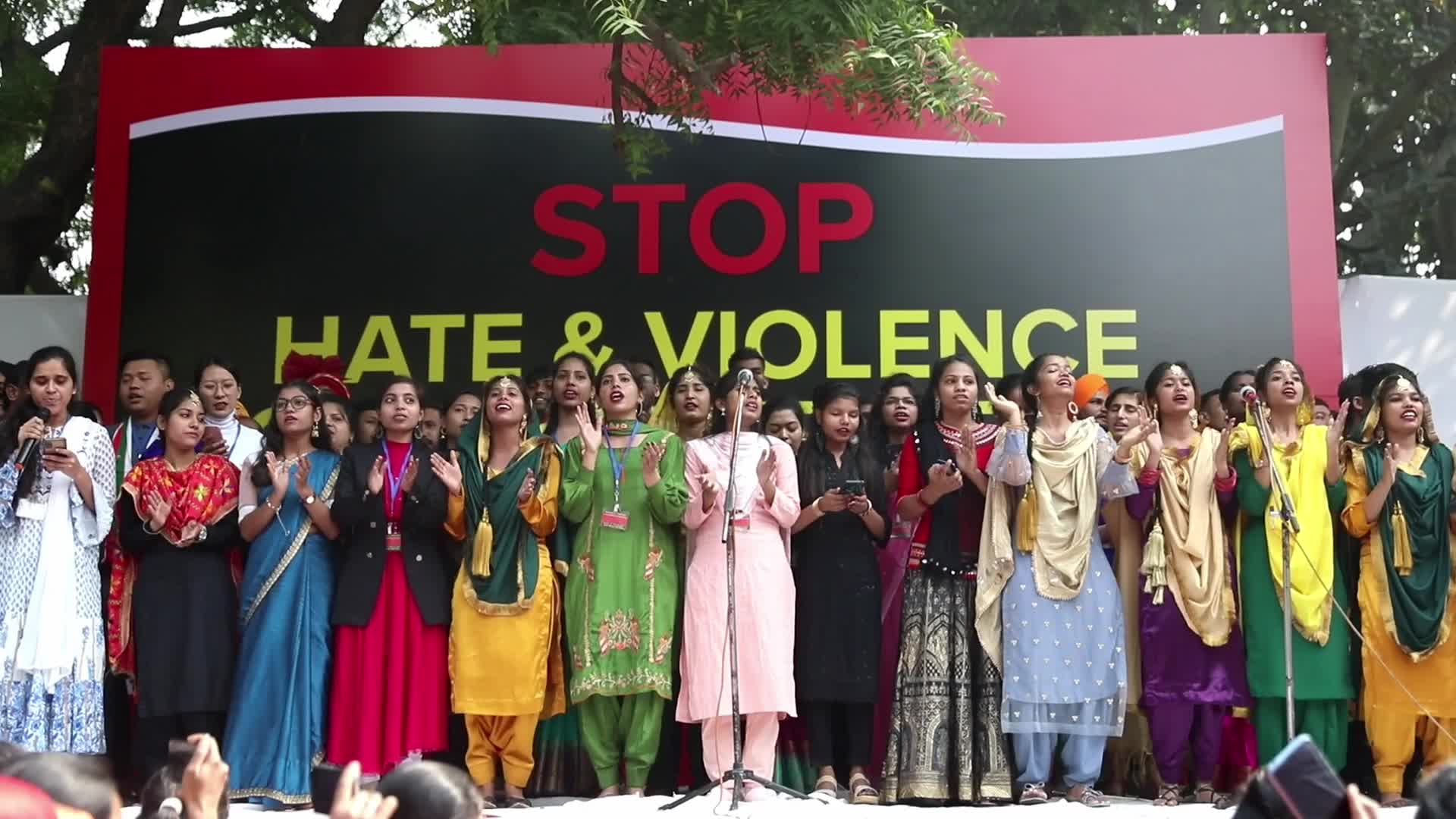 Protest In New Delhi. India