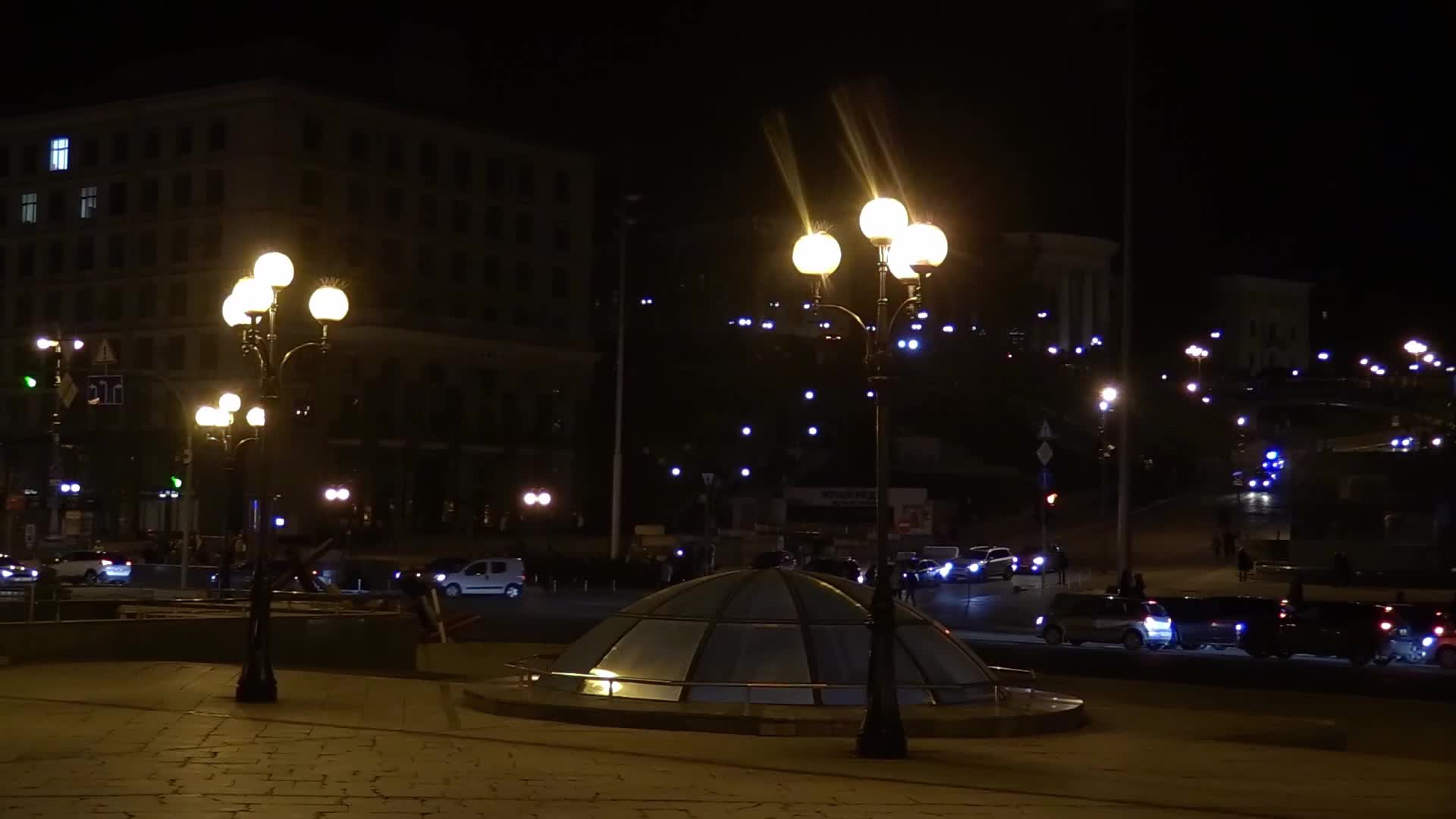 Daily life of the capital Kyiv on the anniversary of Russia's full-scale invasion of Ukraine.