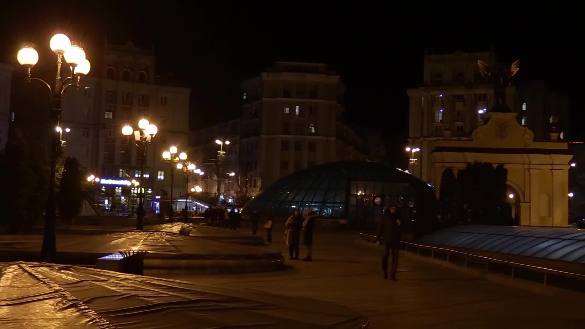 Daily life of the capital Kyiv on the anniversary of Russia's full-scale invasion of Ukraine.