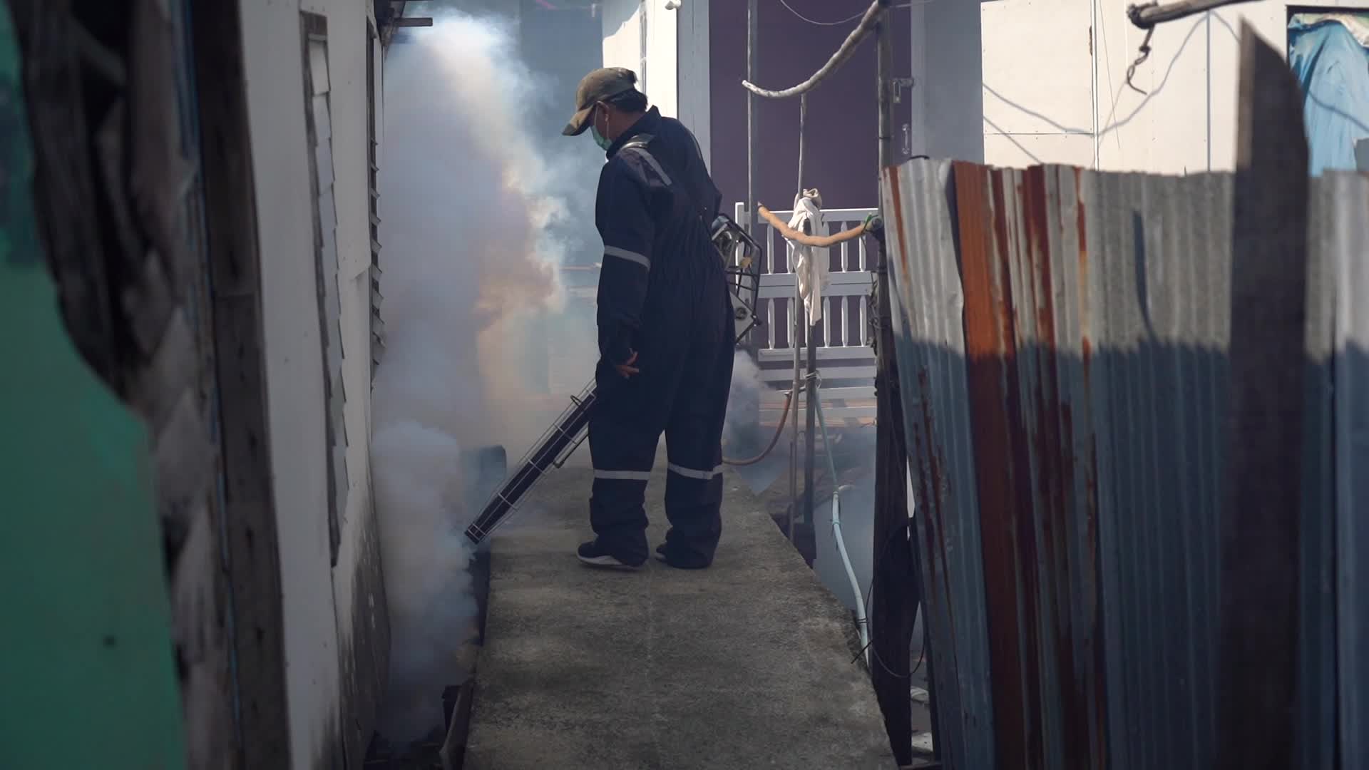 The Department Of Disease Control Precaution Spread Of Dengue Fever In Bangkok.