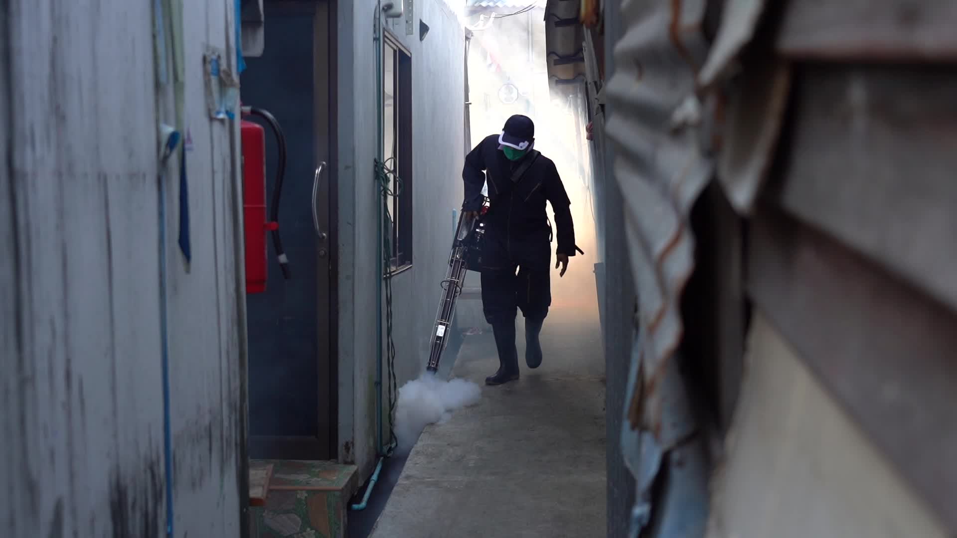 The Department Of Disease Control Precaution Spread Of Dengue Fever In Bangkok.
