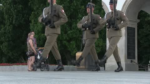 Changing of the guard in Warsaw
