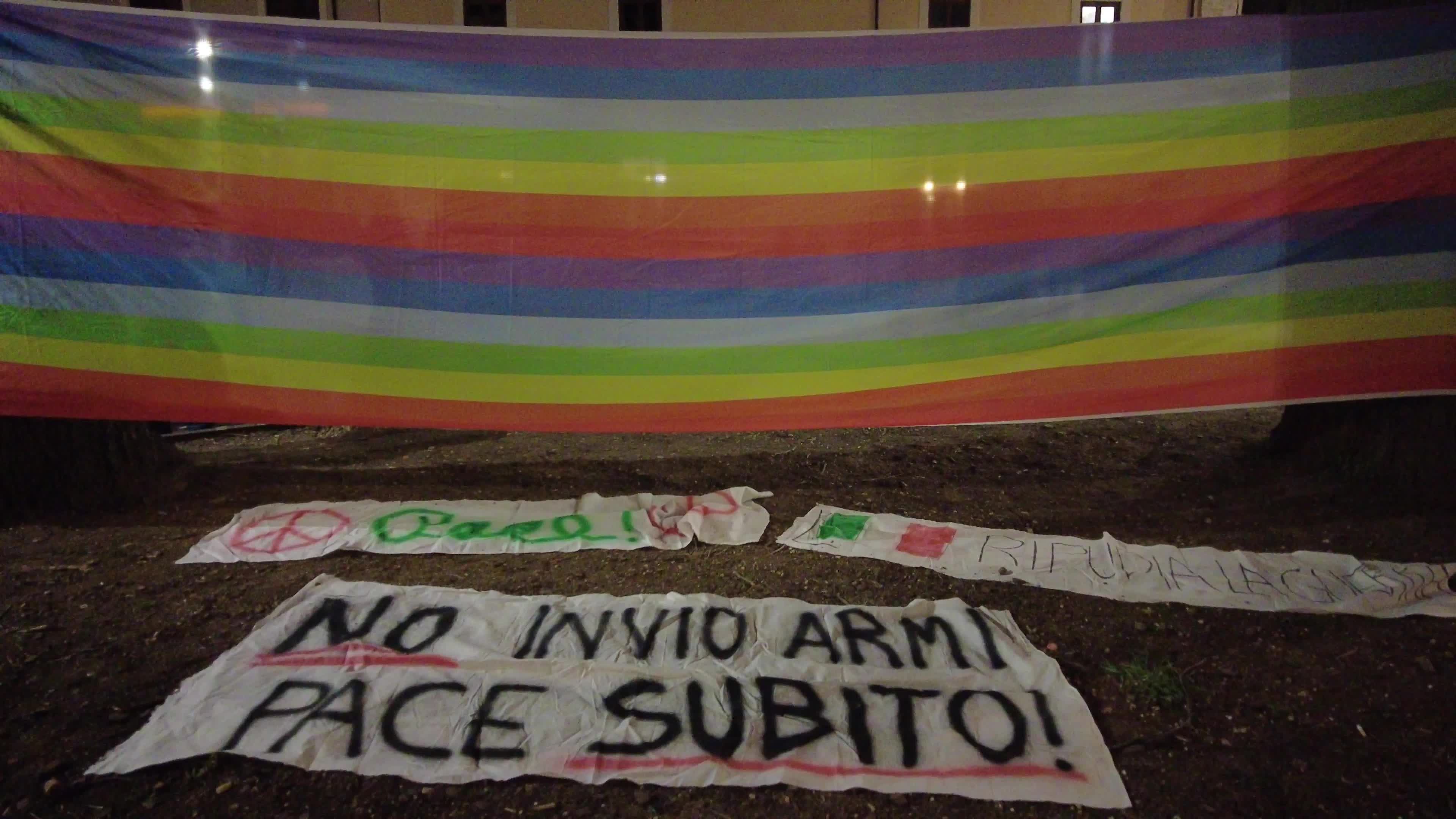Demonstration In Italy On The First Anniversary Of Russian Invasion of Ukraine