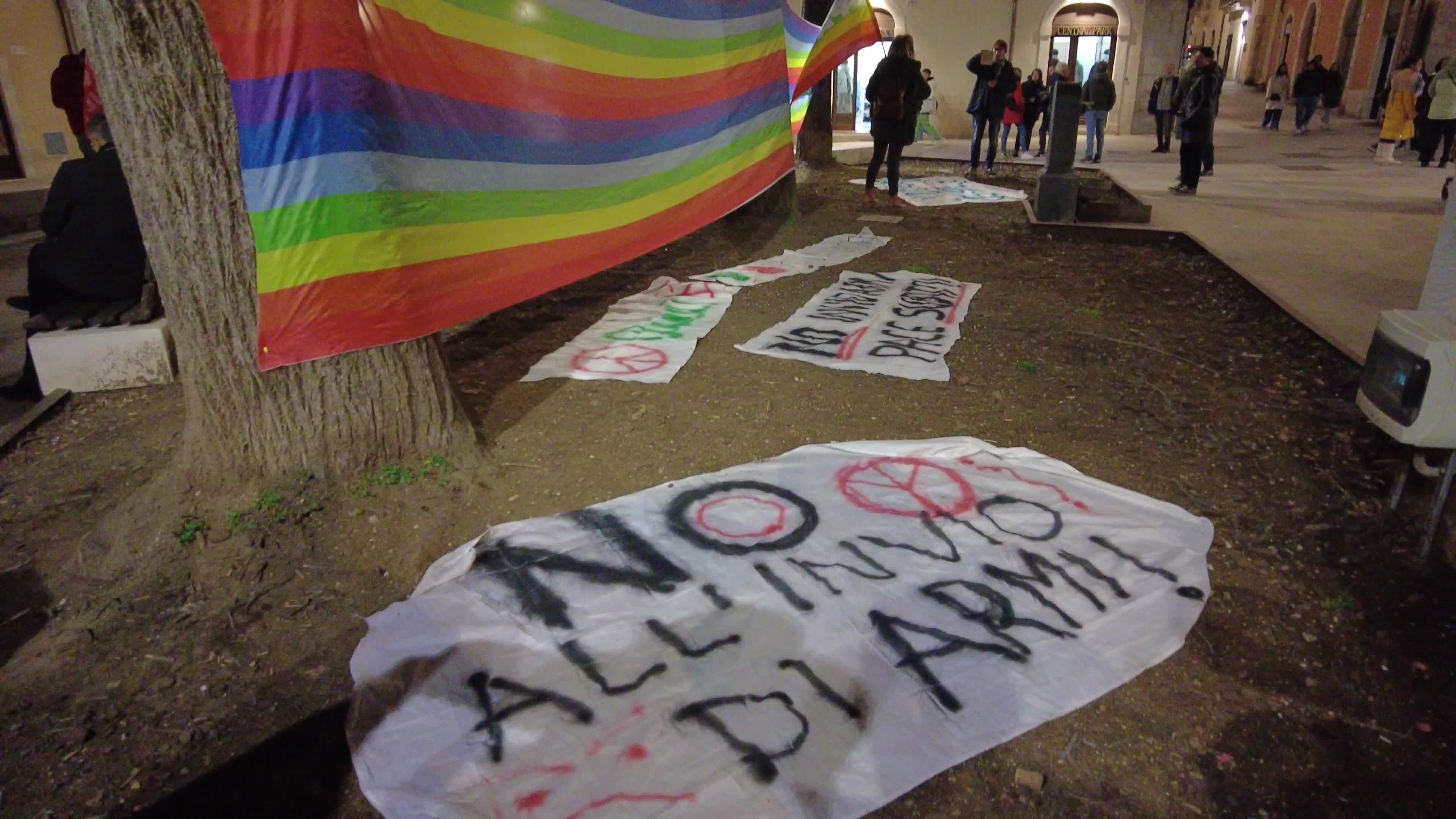 Demonstration In Italy On The First Anniversary Of Russian Invasion of Ukraine