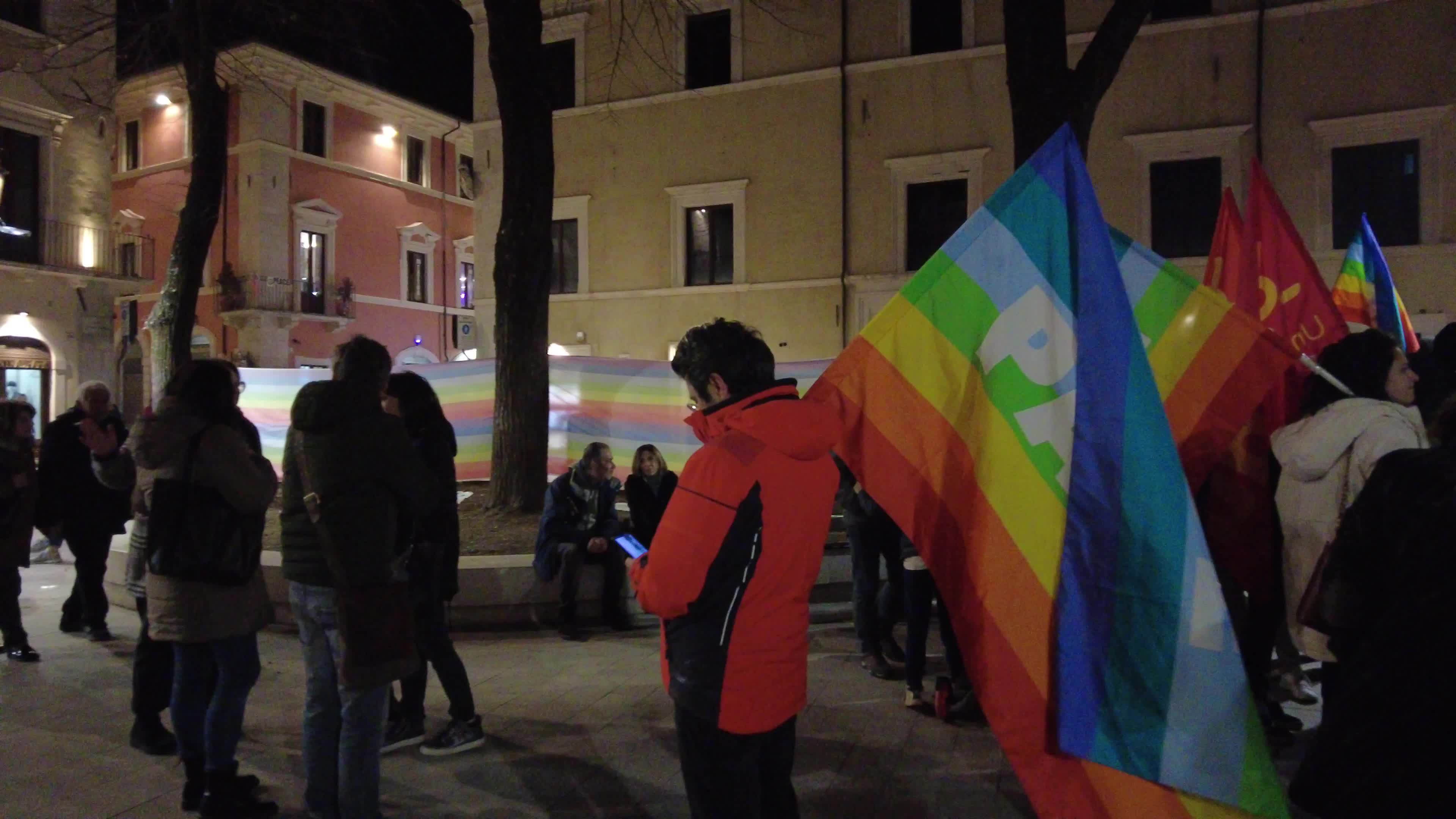 Demonstration In Italy On The First Anniversary Of Russian Invasion of Ukraine