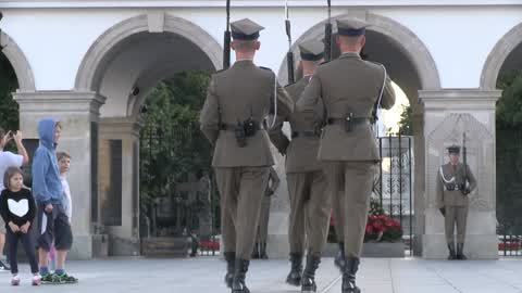 Changing of the guard in Warsaw