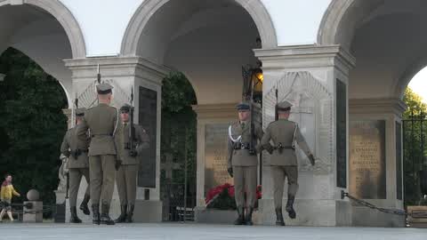 Changing of the guard in Warsaw