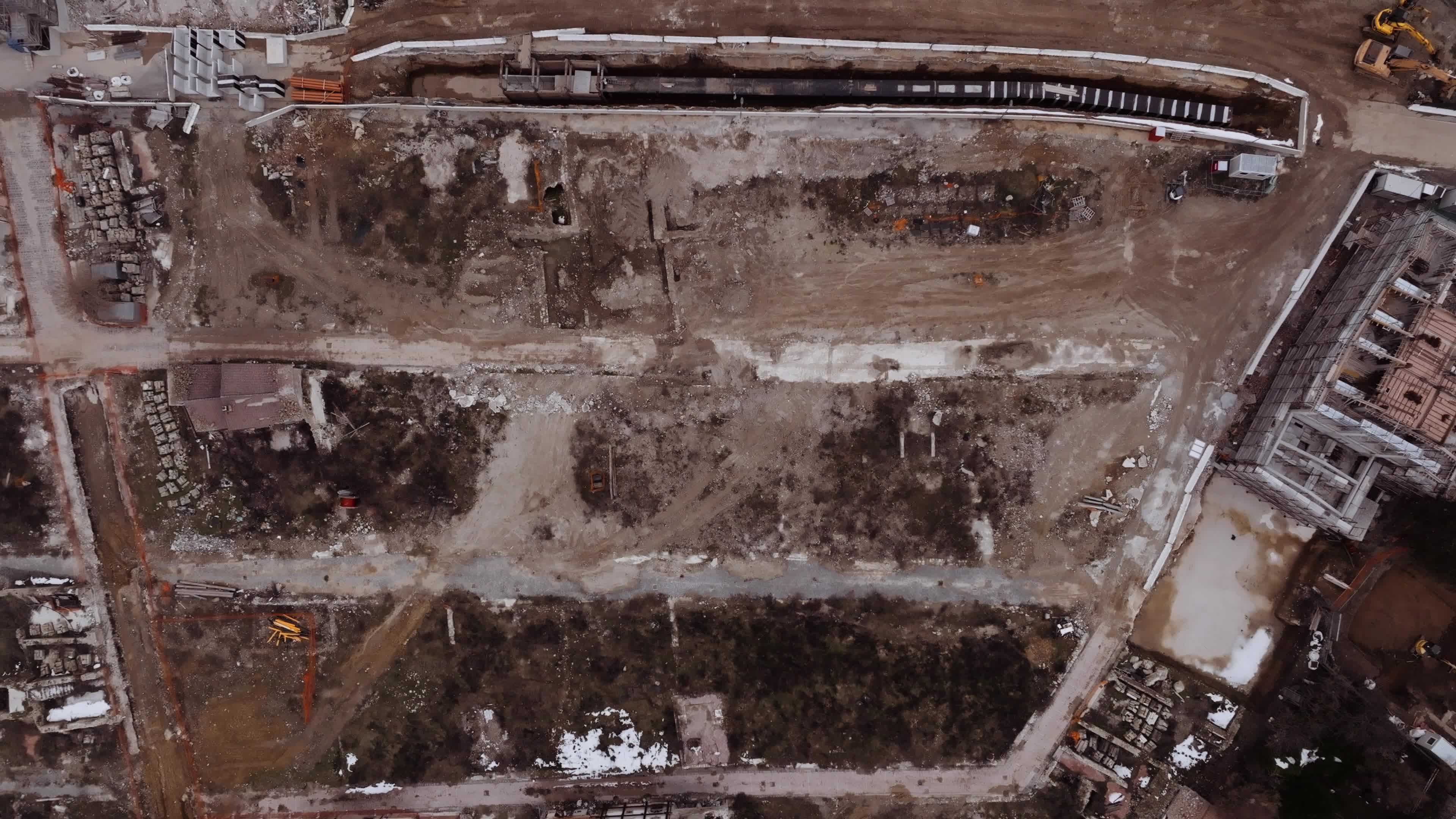 Drone View of Amatrice Nearly Seven Years On