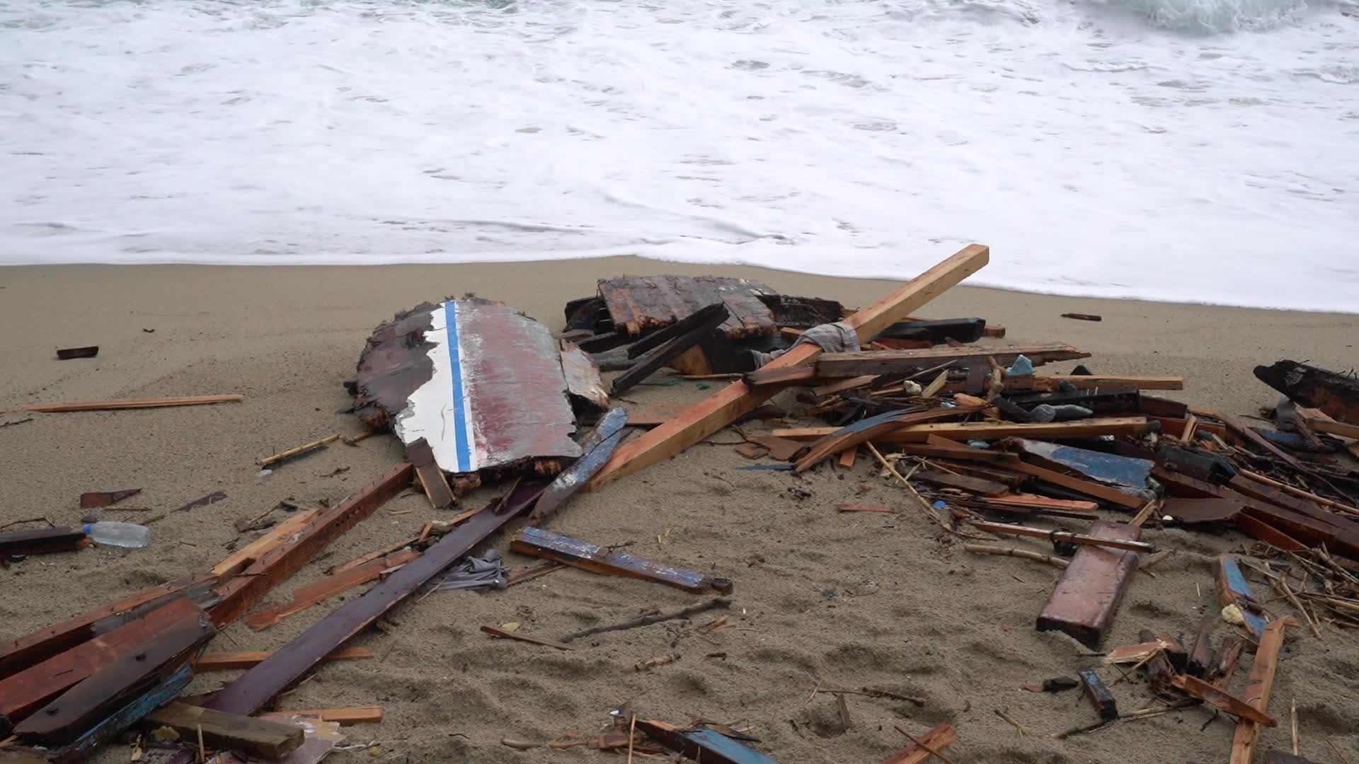 Aftermath Of Deadly Migrant Shipwreck Near Southern Italian Coast