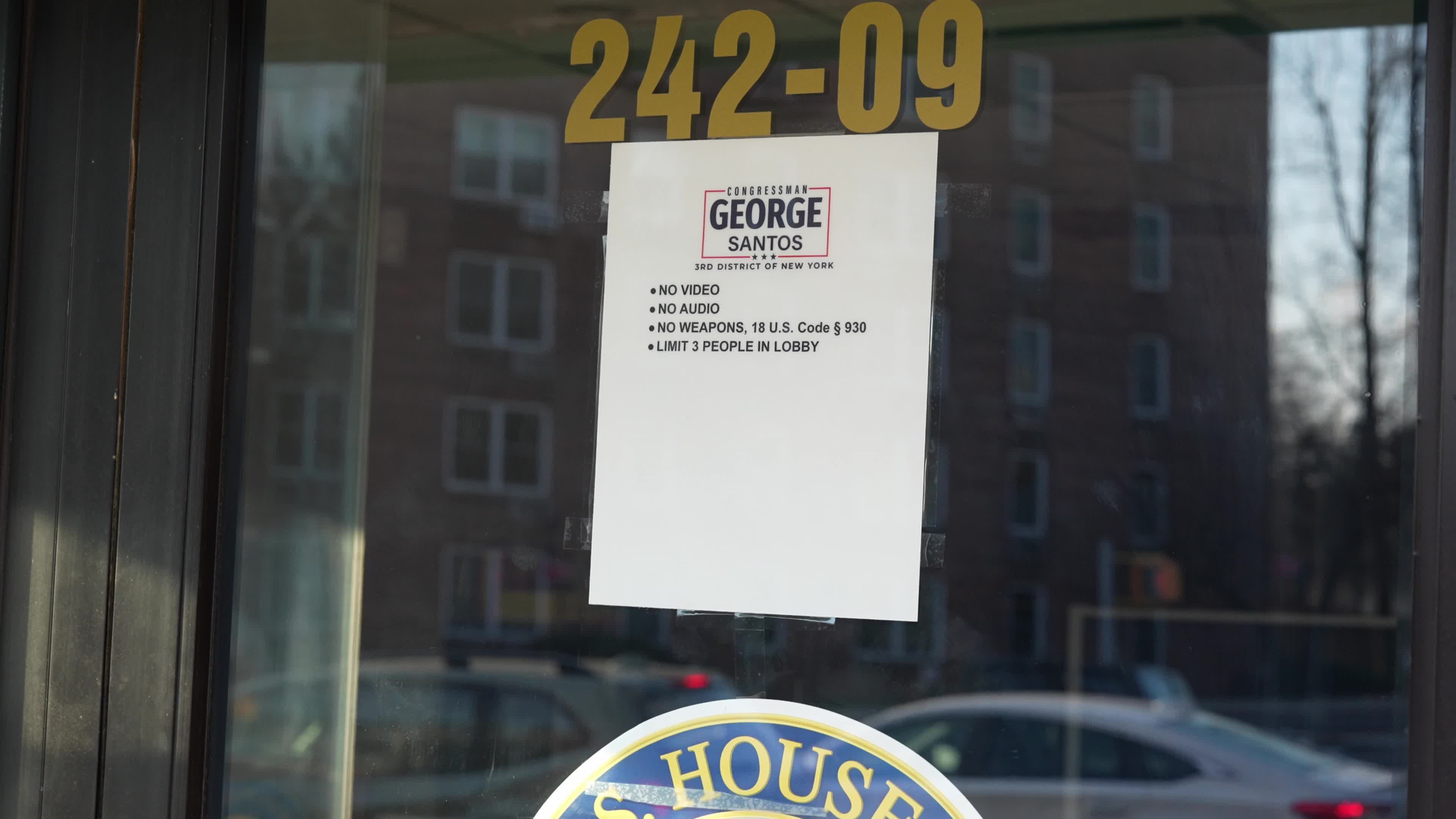 Congressional Representative George Santos Queens Office