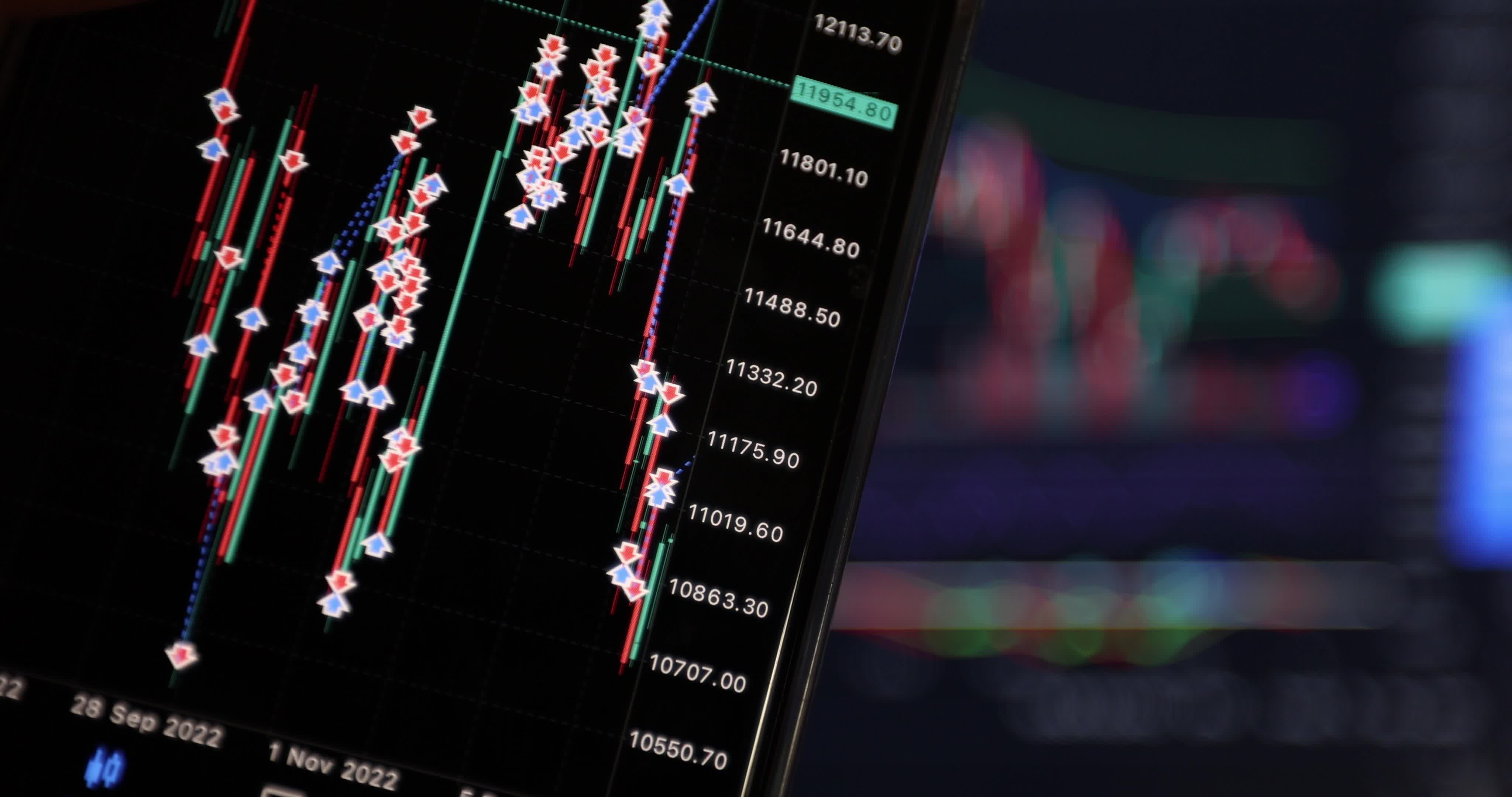 Forex Trading on smartphone