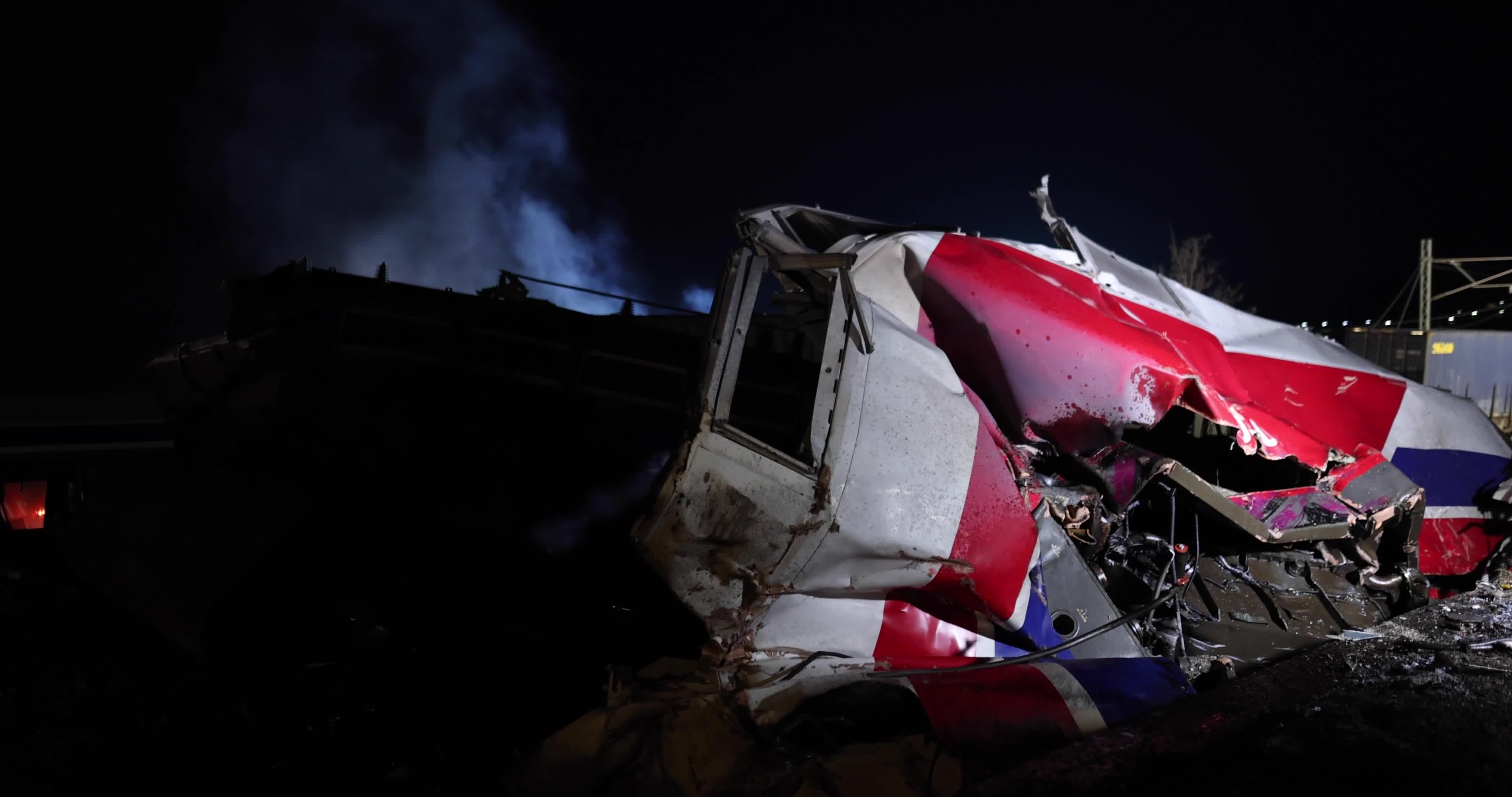 Deadly Train Crash In Greece