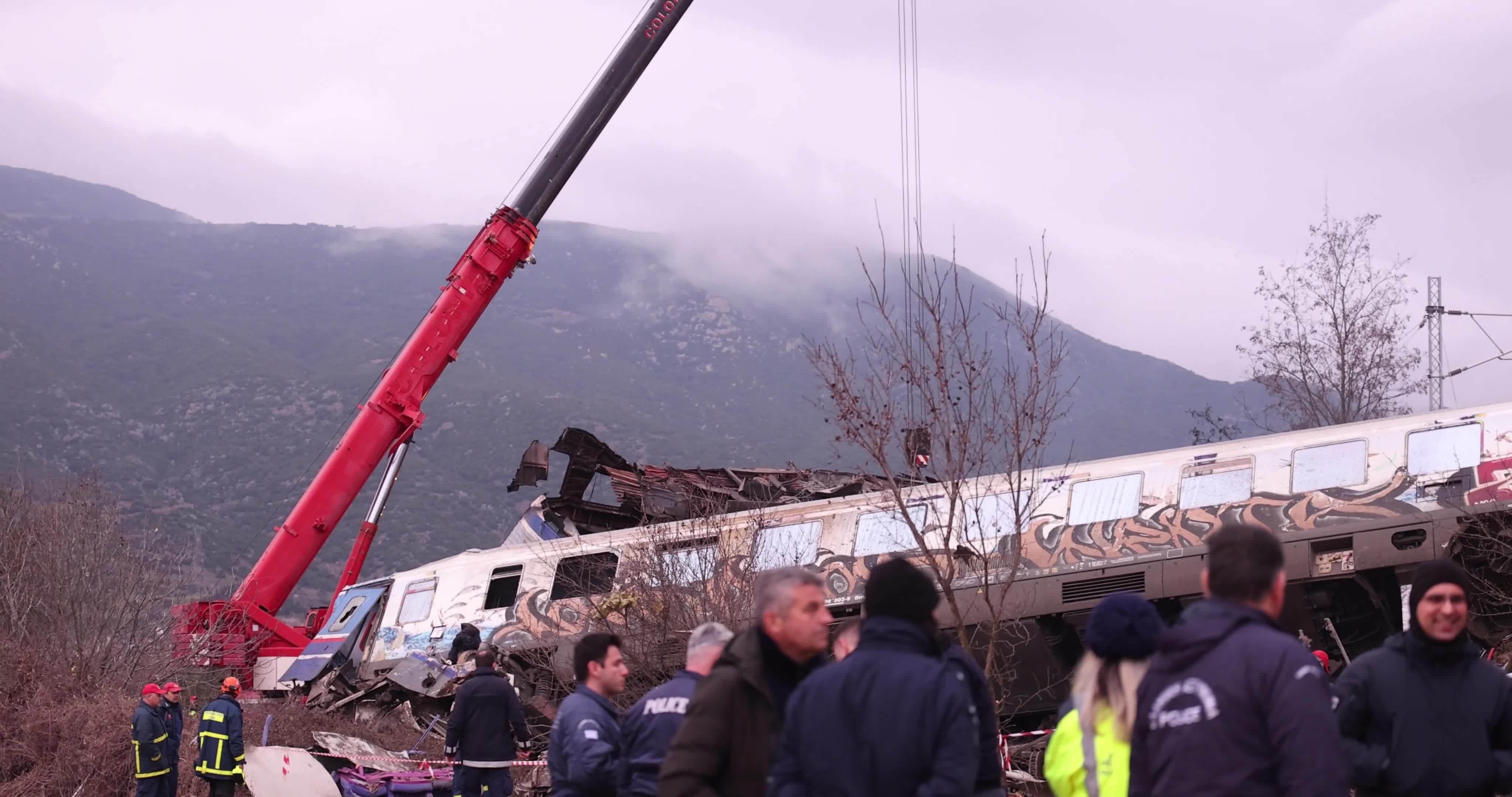 Deadly Train Crash In Greece