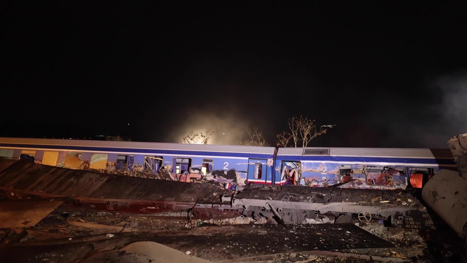 Deadly Train Crash In Greece