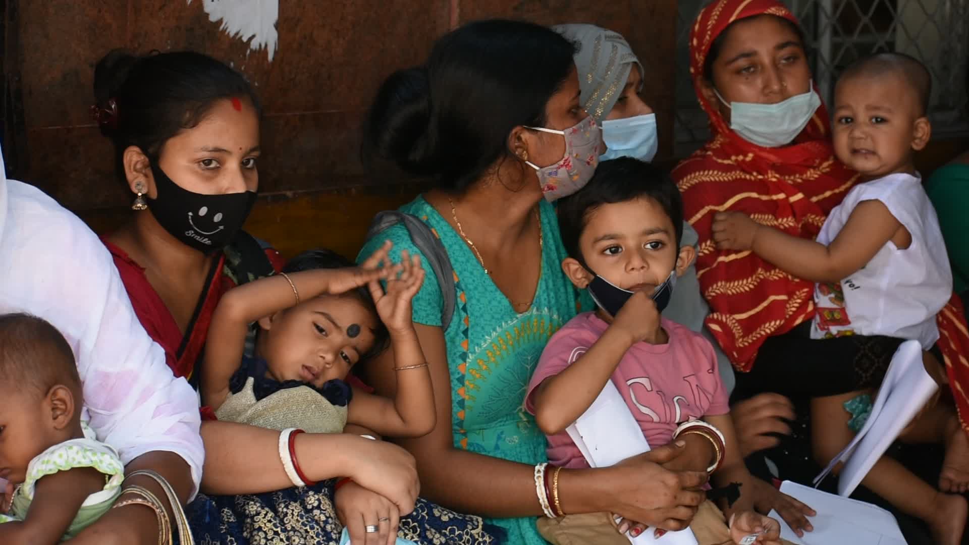 Cases of respiratory distress in children's sees a spike in West Bengal.