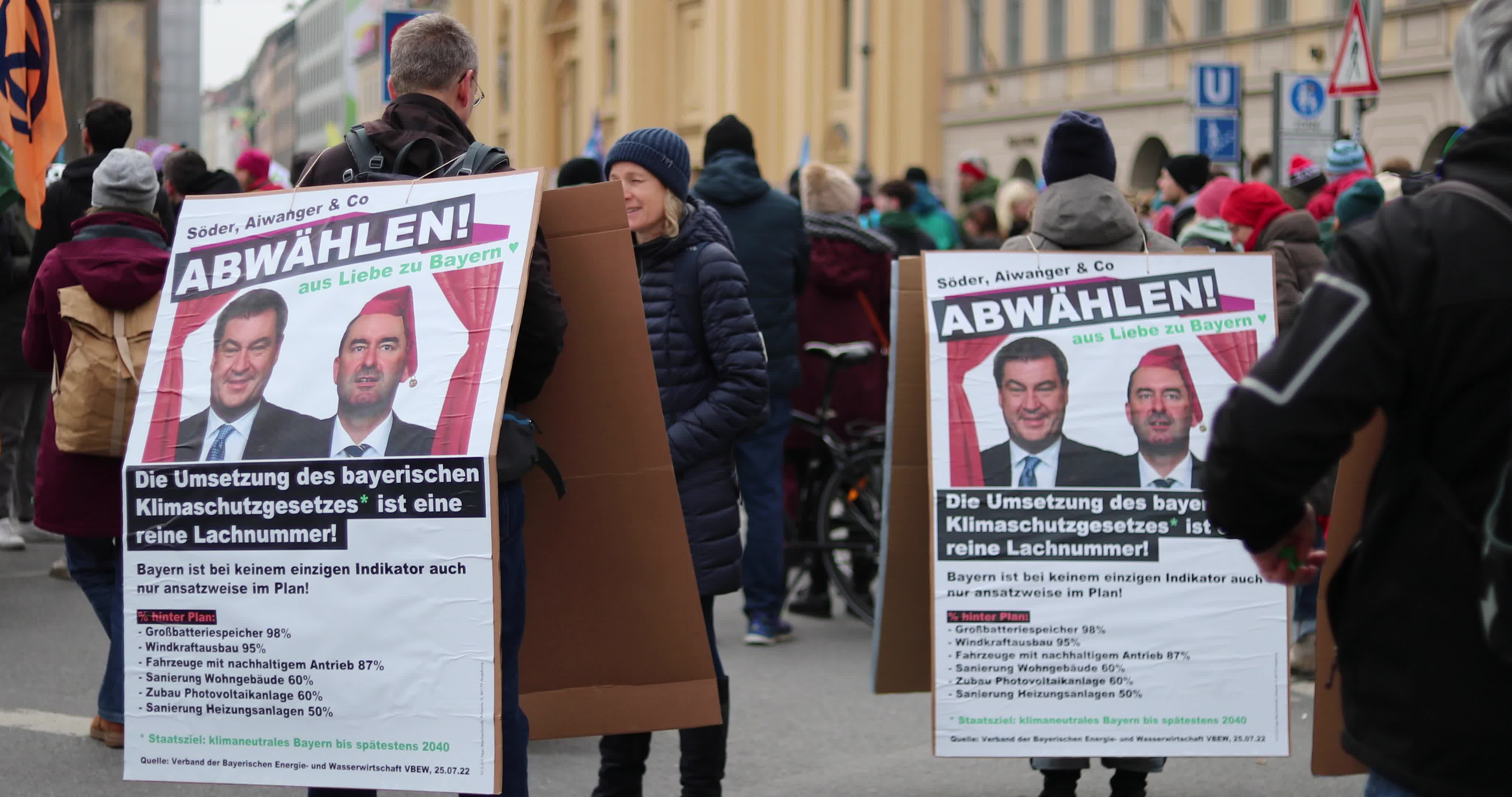 Verdi & Fridays for Future Global Climate Strike in Munich