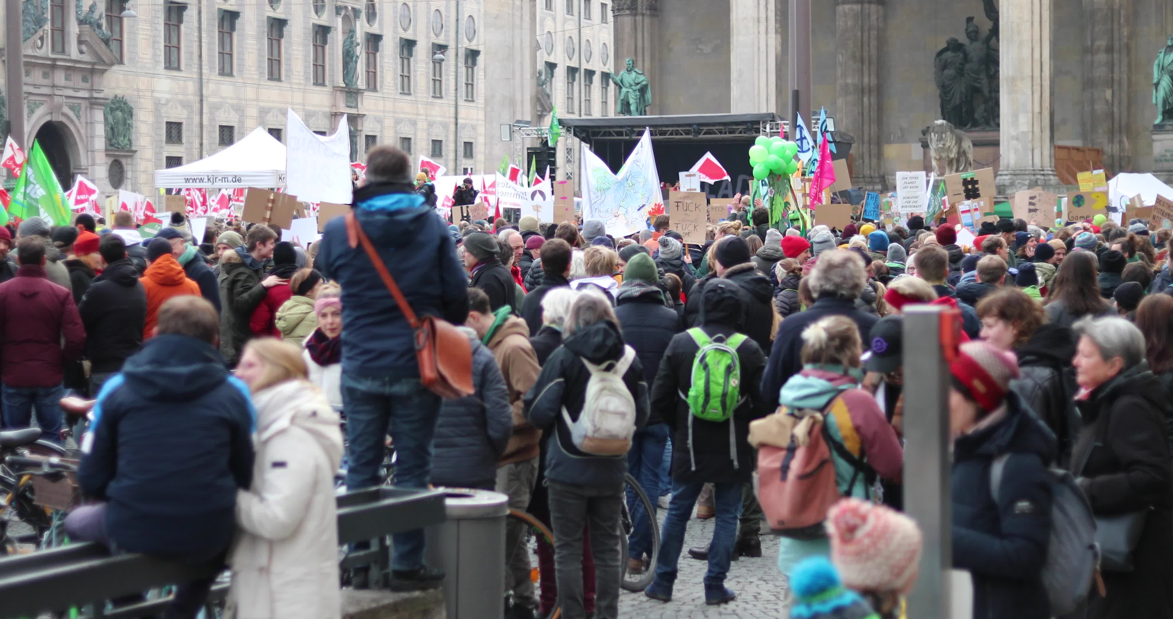 Verdi & Fridays for Future Global Climate Strike in Munich