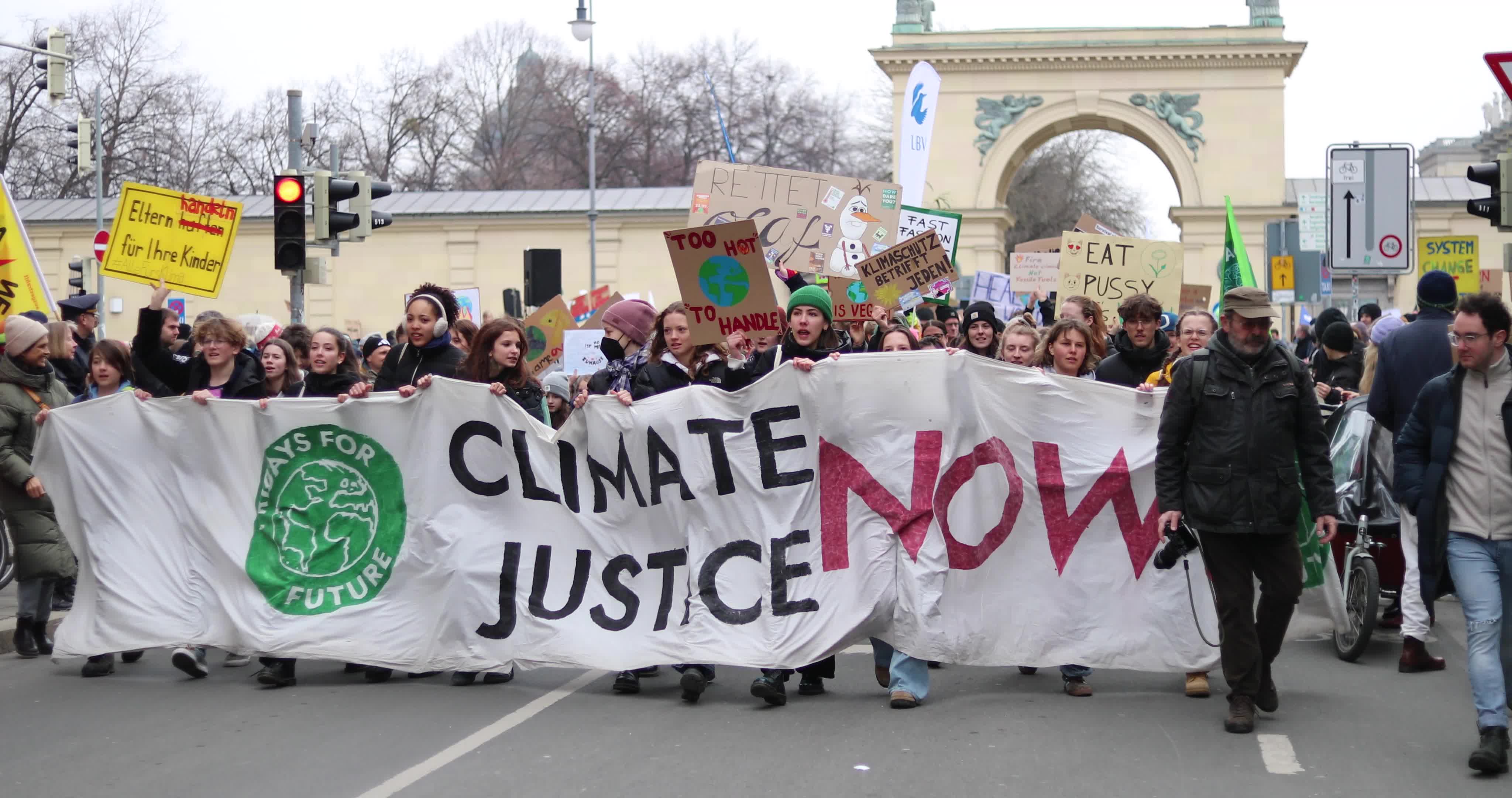 Verdi & Fridays for Future Global Climate Strike in Munich