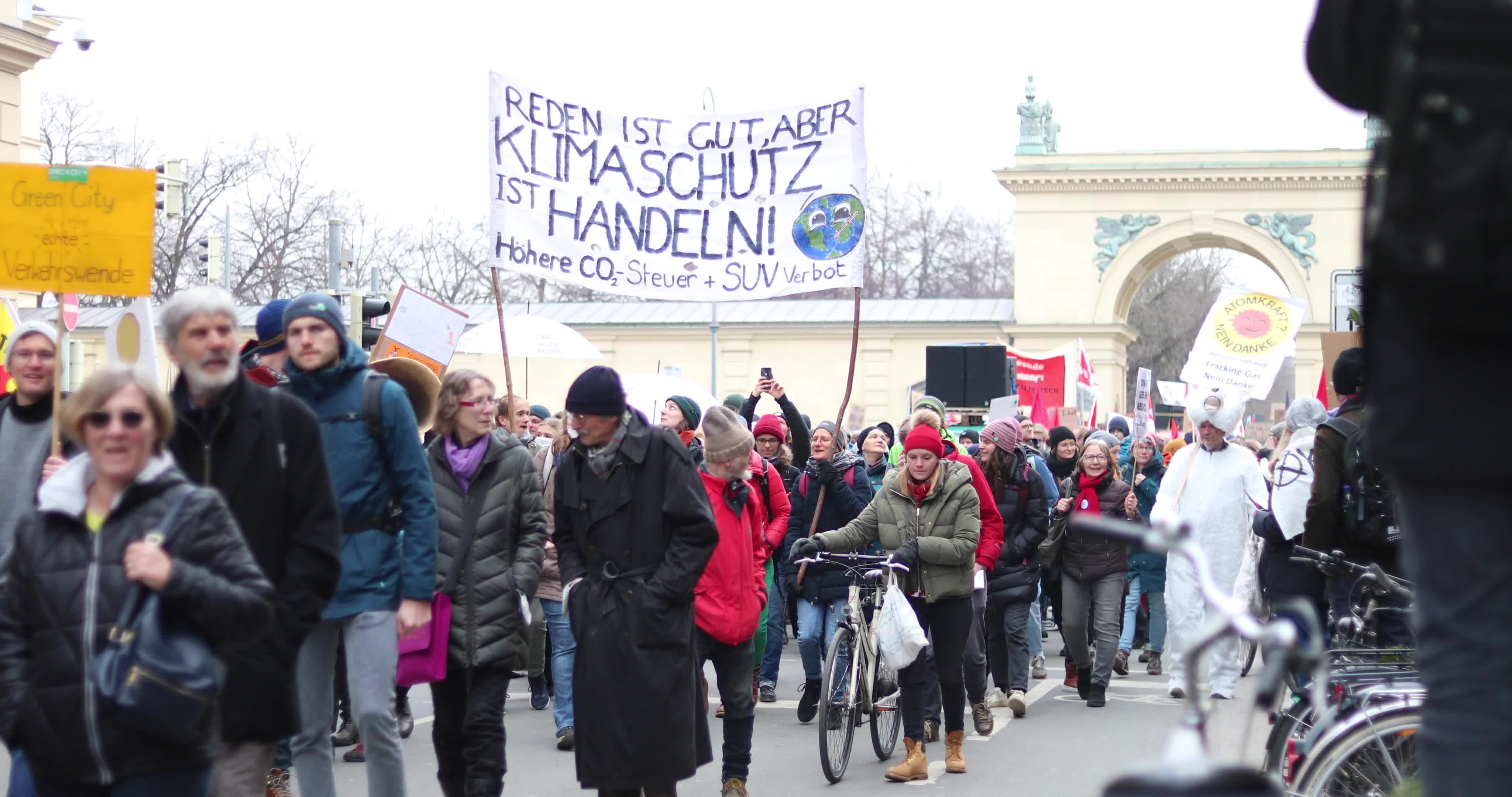 Verdi & Fridays for Future Global Climate Strike in Munich