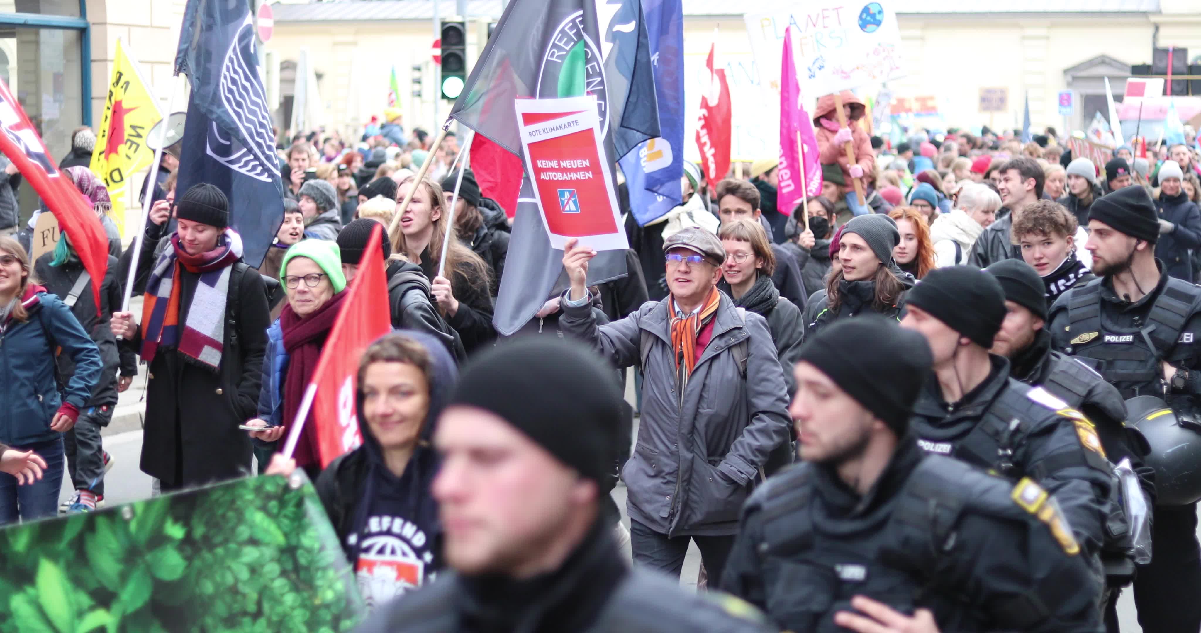 Verdi & Fridays for Future Global Climate Strike in Munich