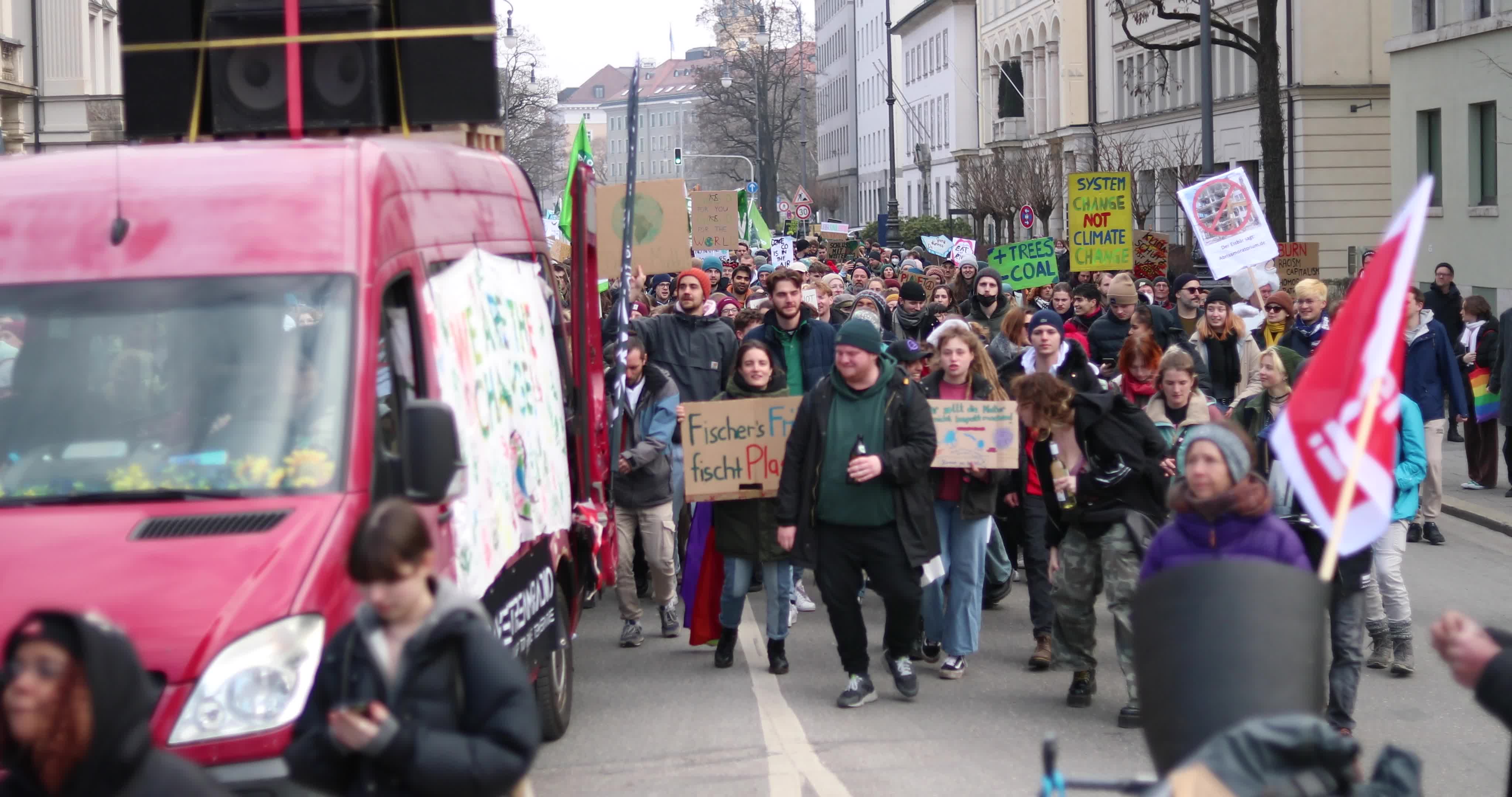 Verdi & Fridays for Future Global Climate Strike in Munich