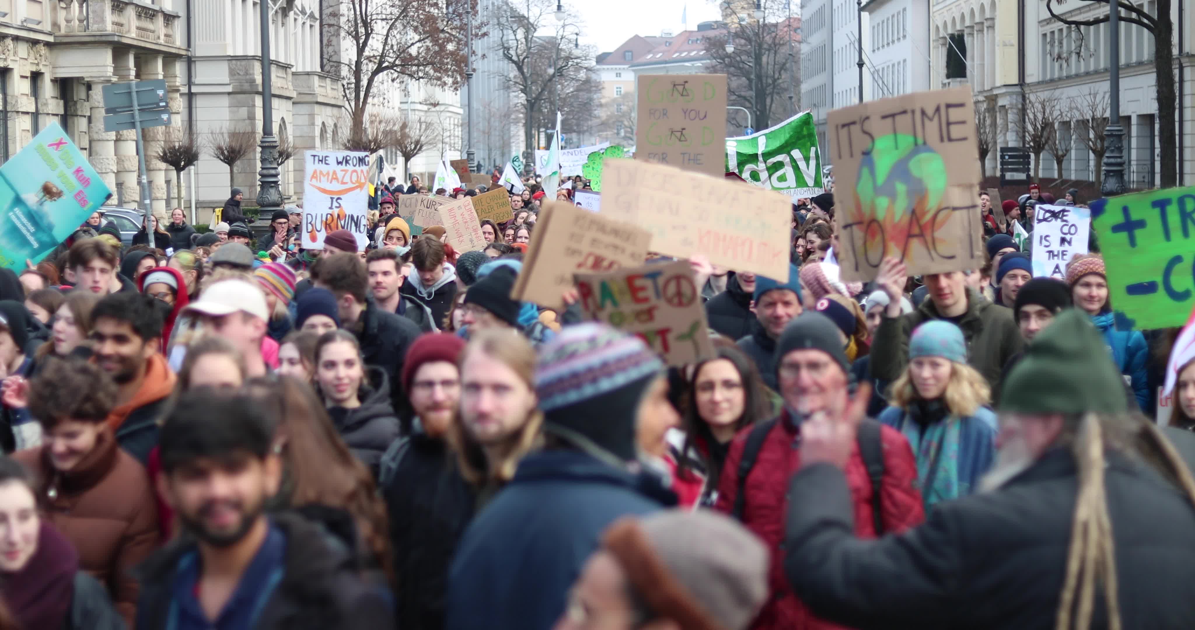 Verdi & Fridays for Future Global Climate Strike in Munich