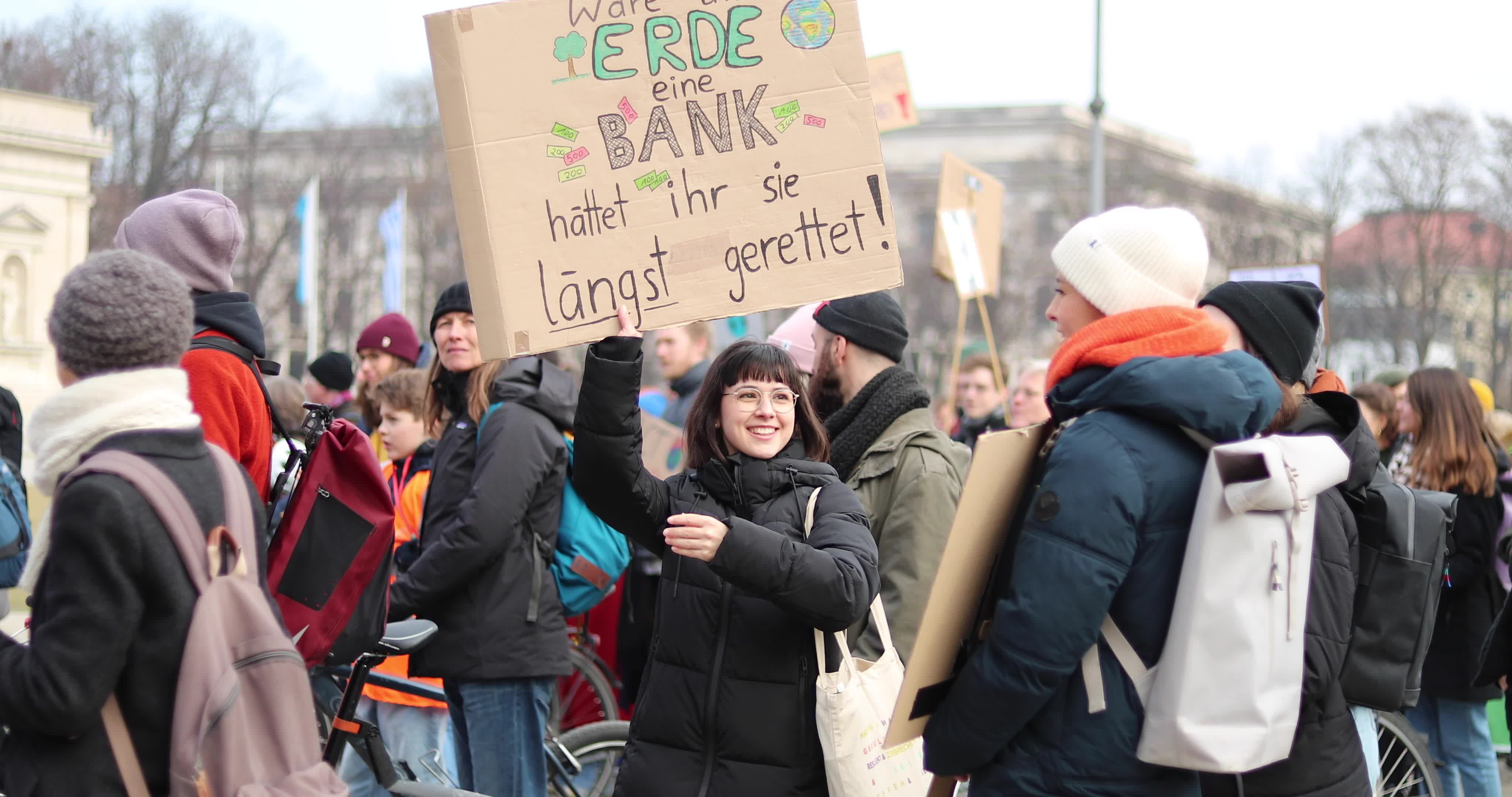 Verdi & Fridays for Future Global Climate Strike in Munich