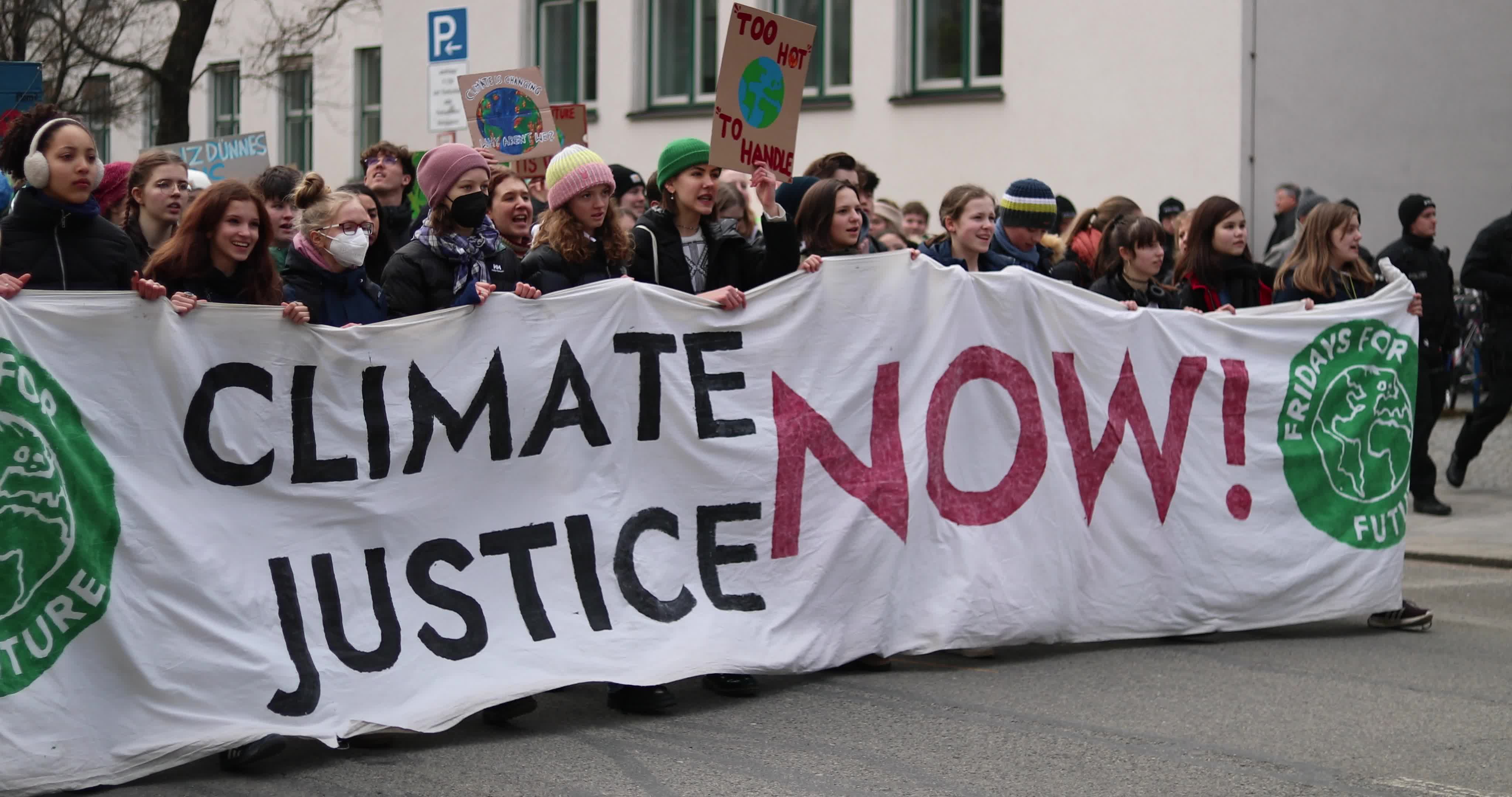 Verdi & Fridays for Future Global Climate Strike in Munich