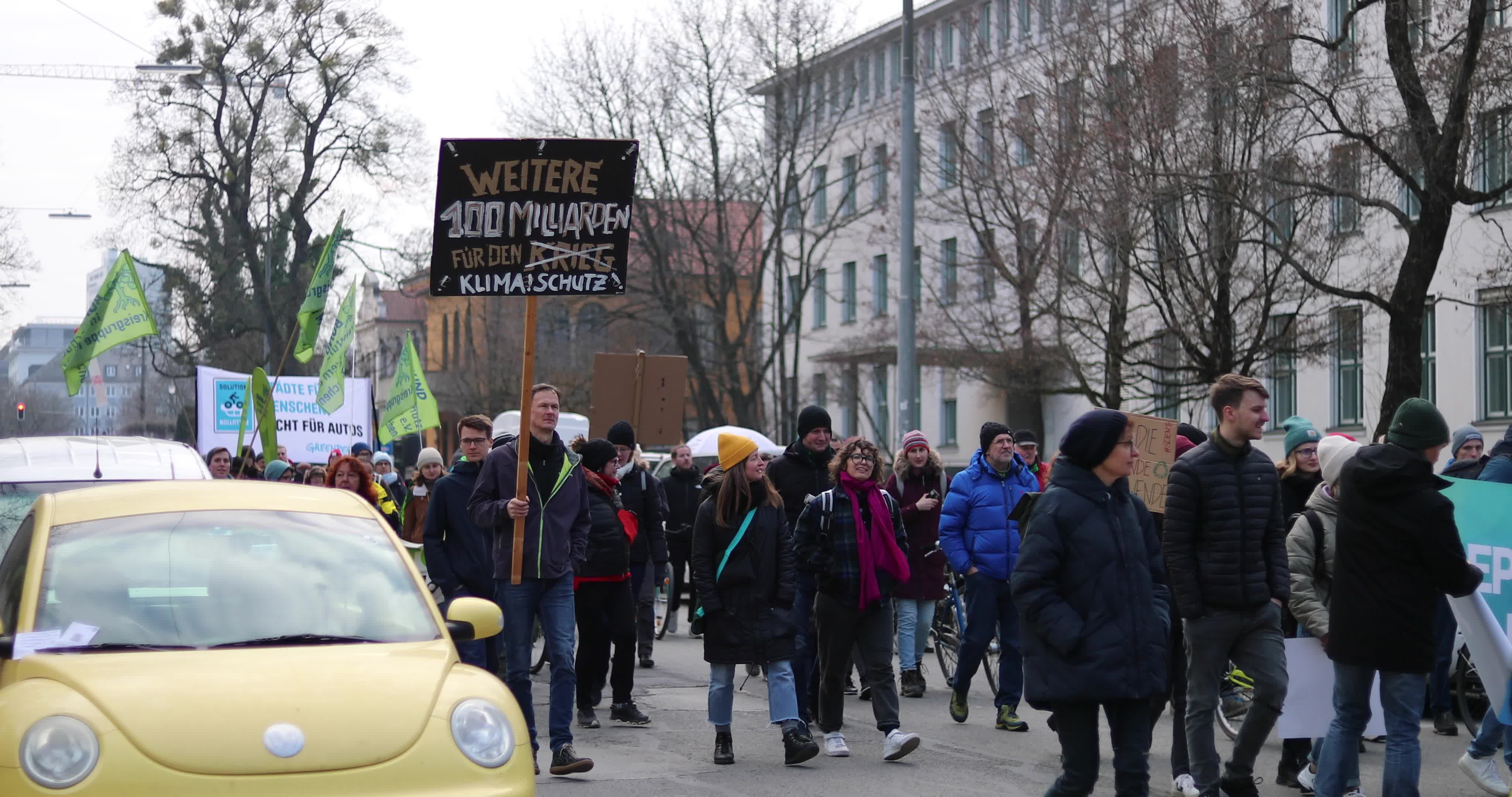 Verdi & Fridays for Future Global Climate Strike in Munich