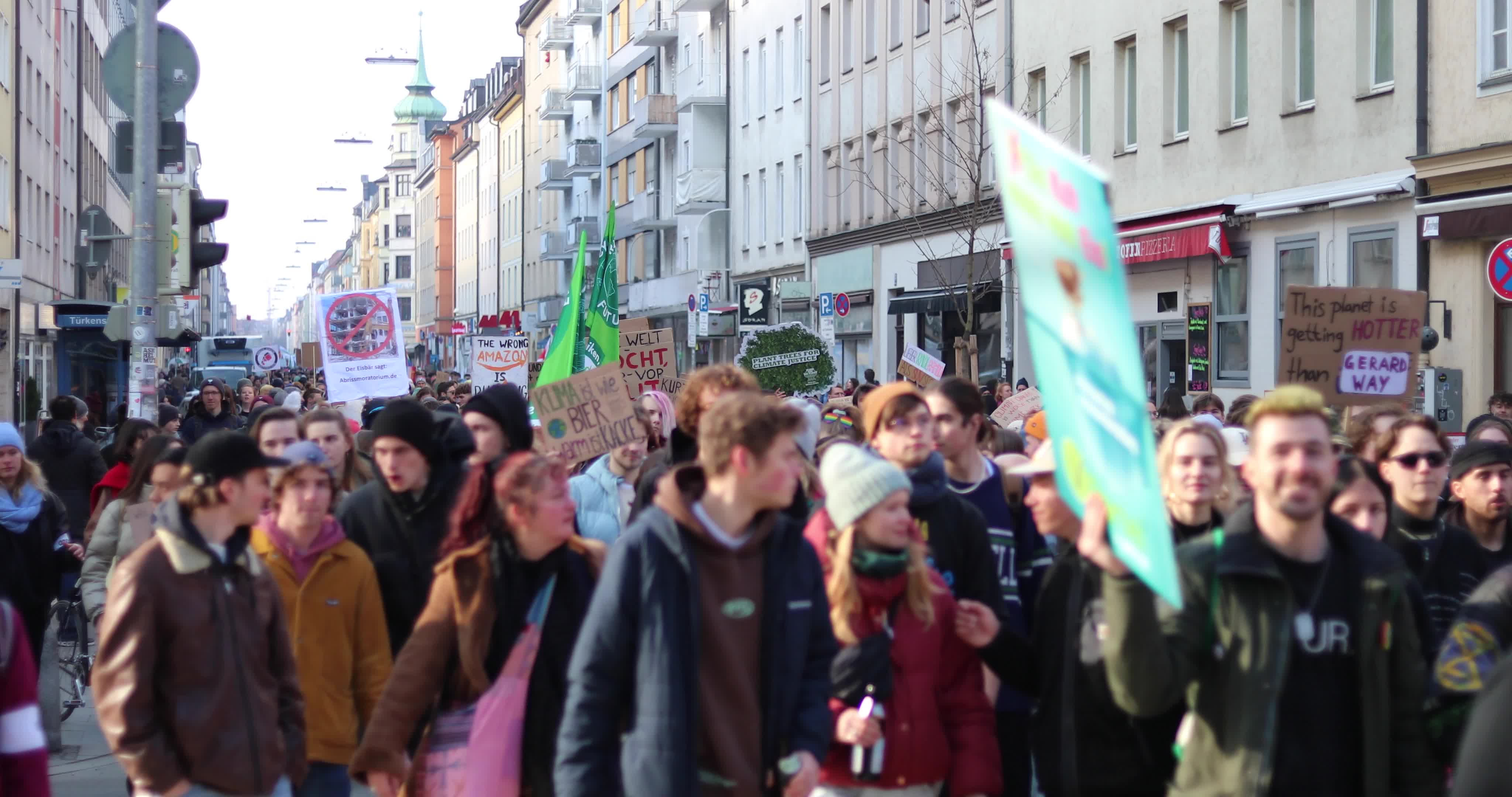 Verdi & Fridays for Future Global Climate Strike in Munich