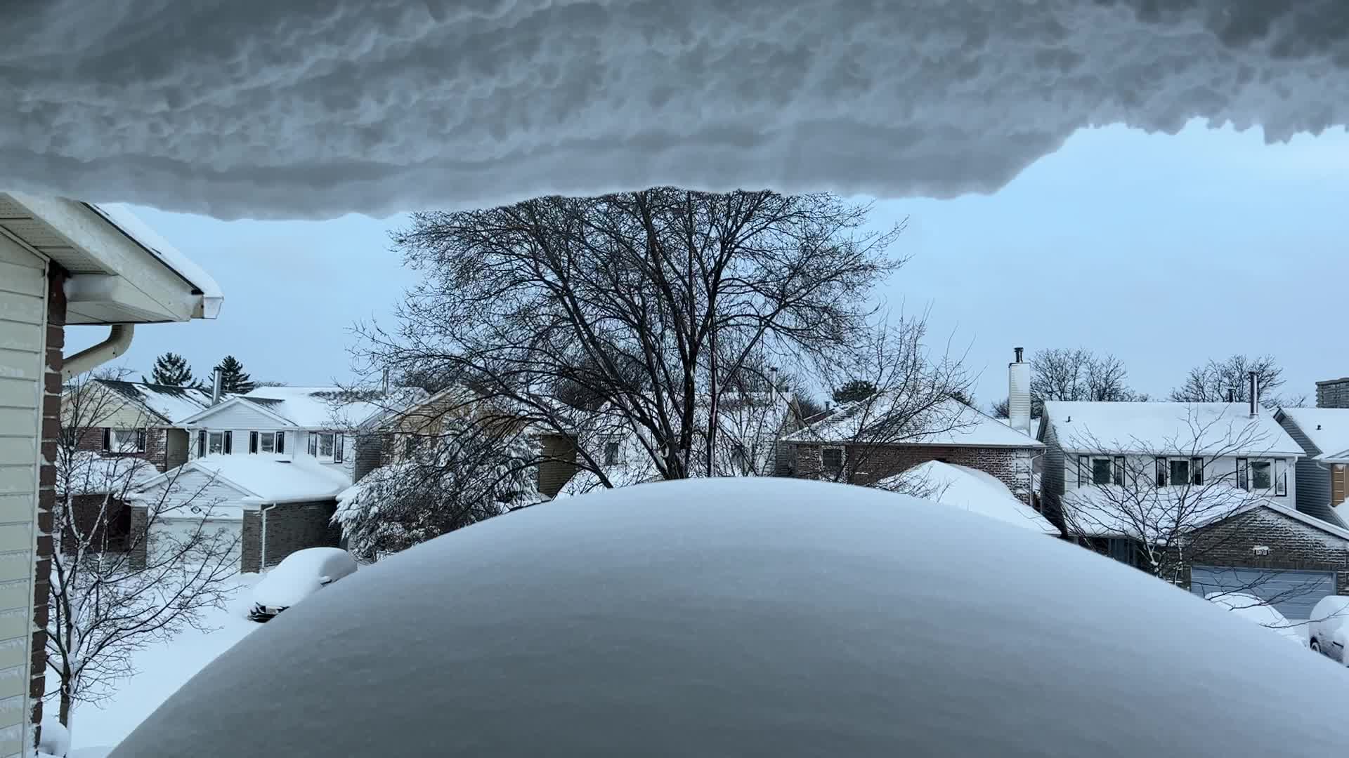 Toronto gets hit by the largest winter snowstorm of the season