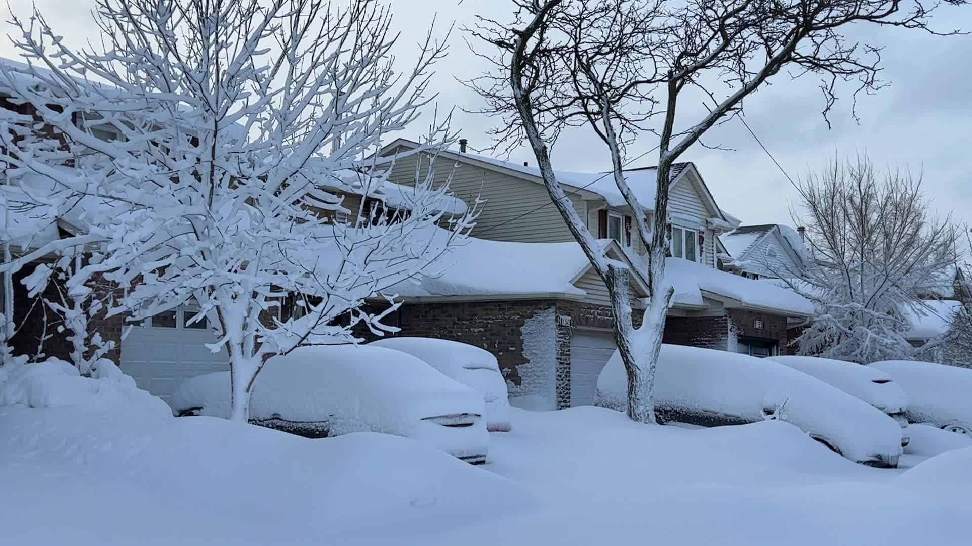 Toronto gets hit by the largest winter snowstorm of the season
