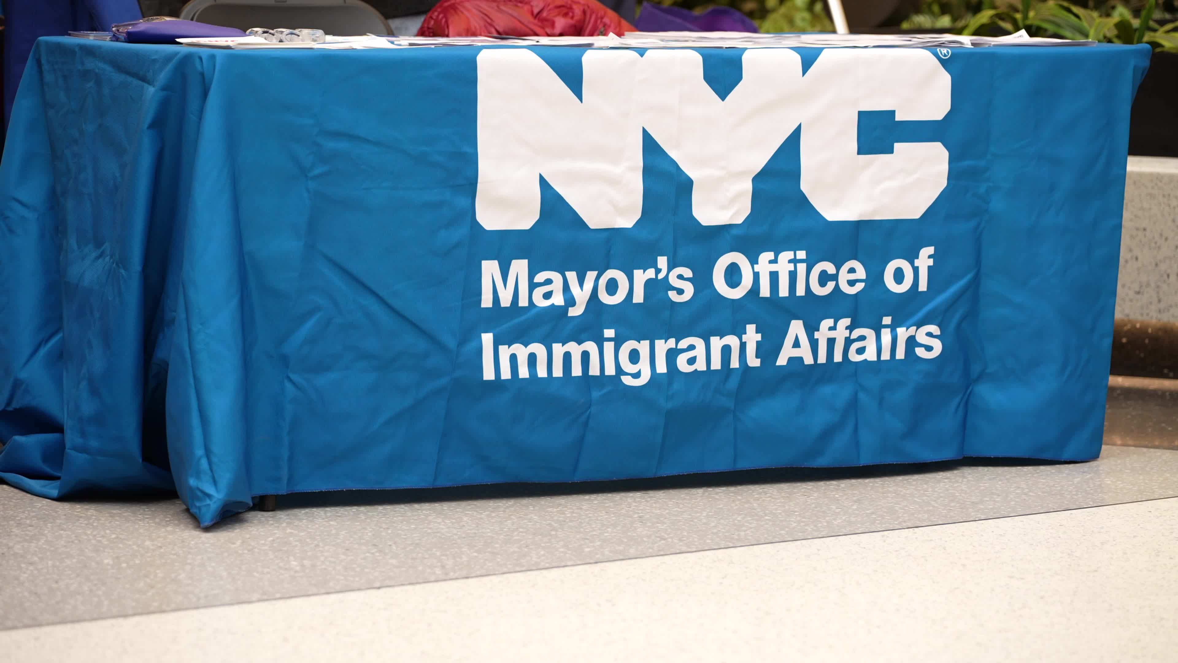 NYC Mayor Visits AAPI Community Safety Awareness Fair