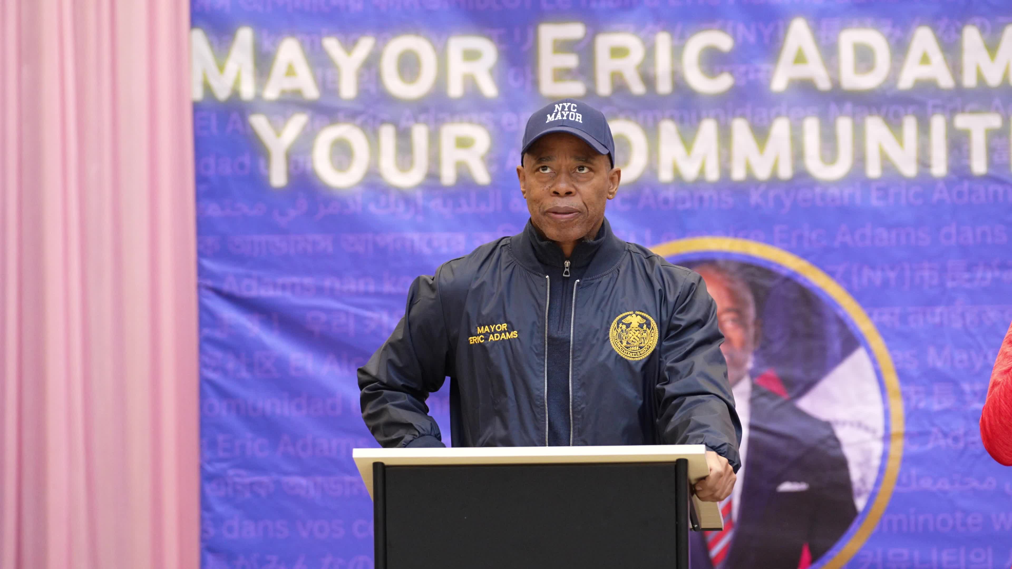 NYC Mayor Visits AAPI Community Safety Awareness Fair