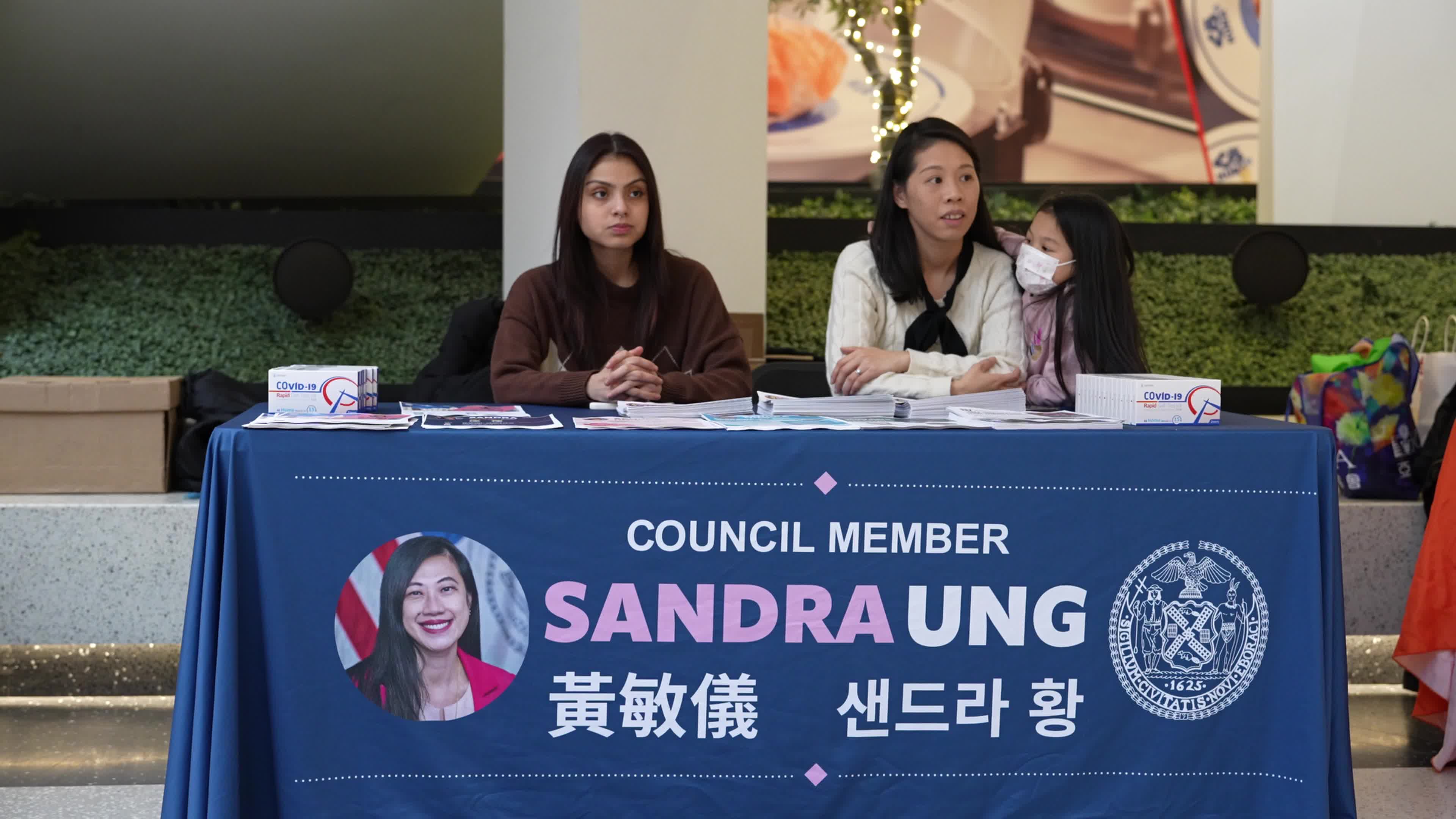 NYC Mayor Visits AAPI Community Safety Awareness Fair