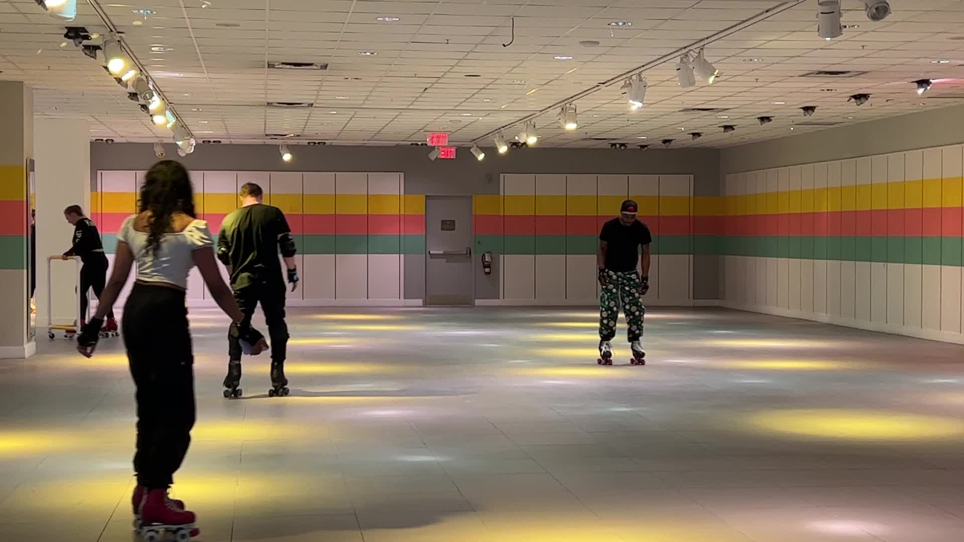 Roller skating in Toronto