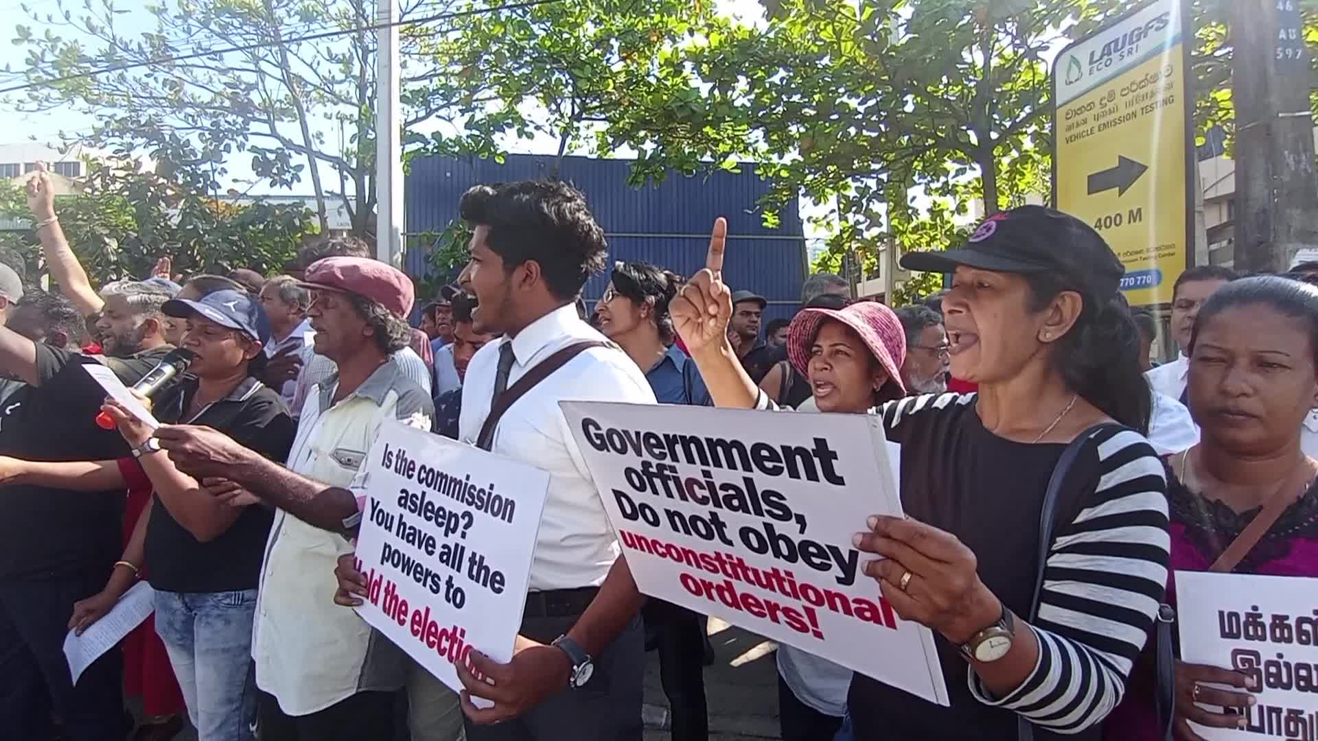Protest In Colombo, Sri Lanka